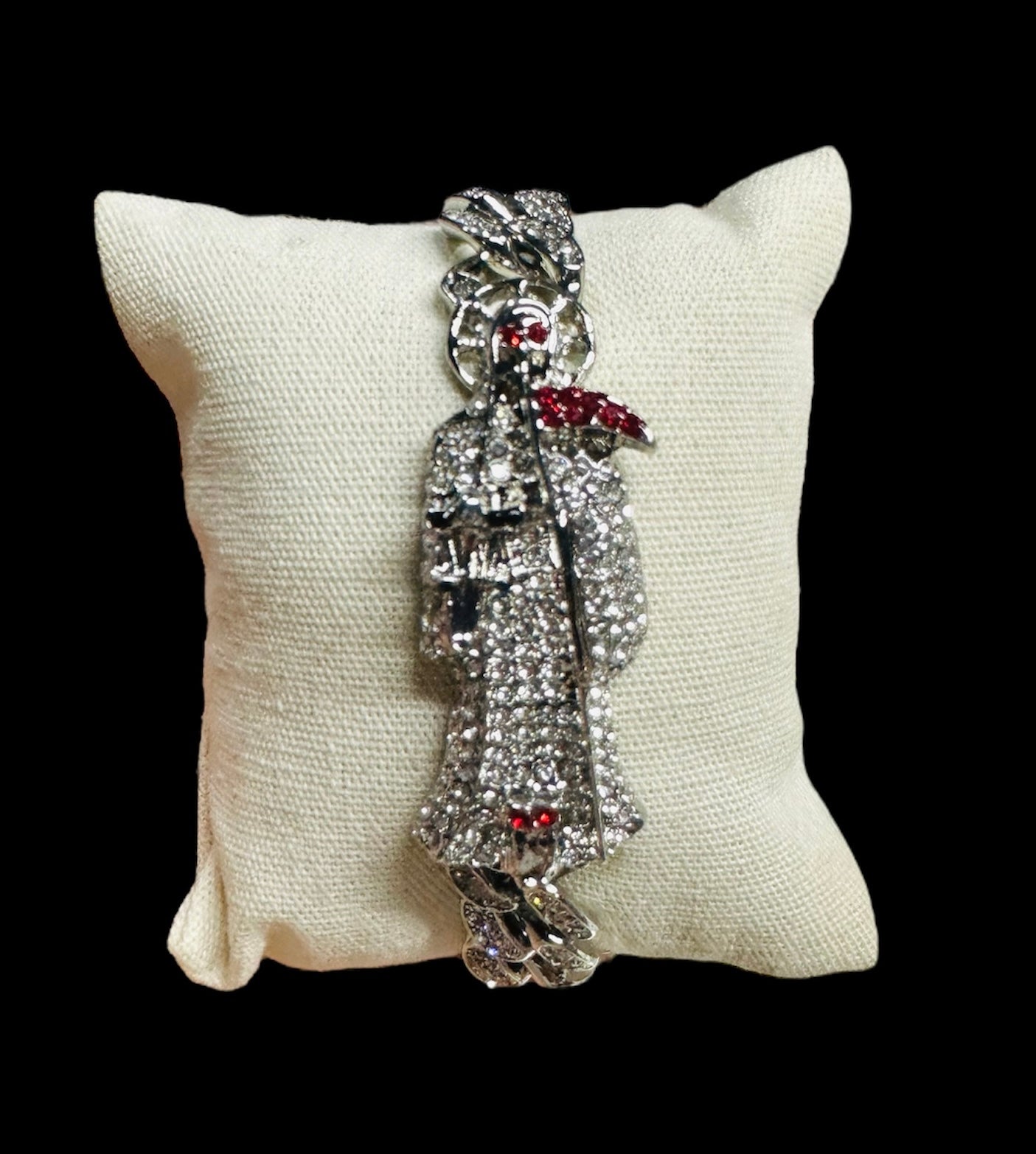Pulsera Cubana Santa Muerte