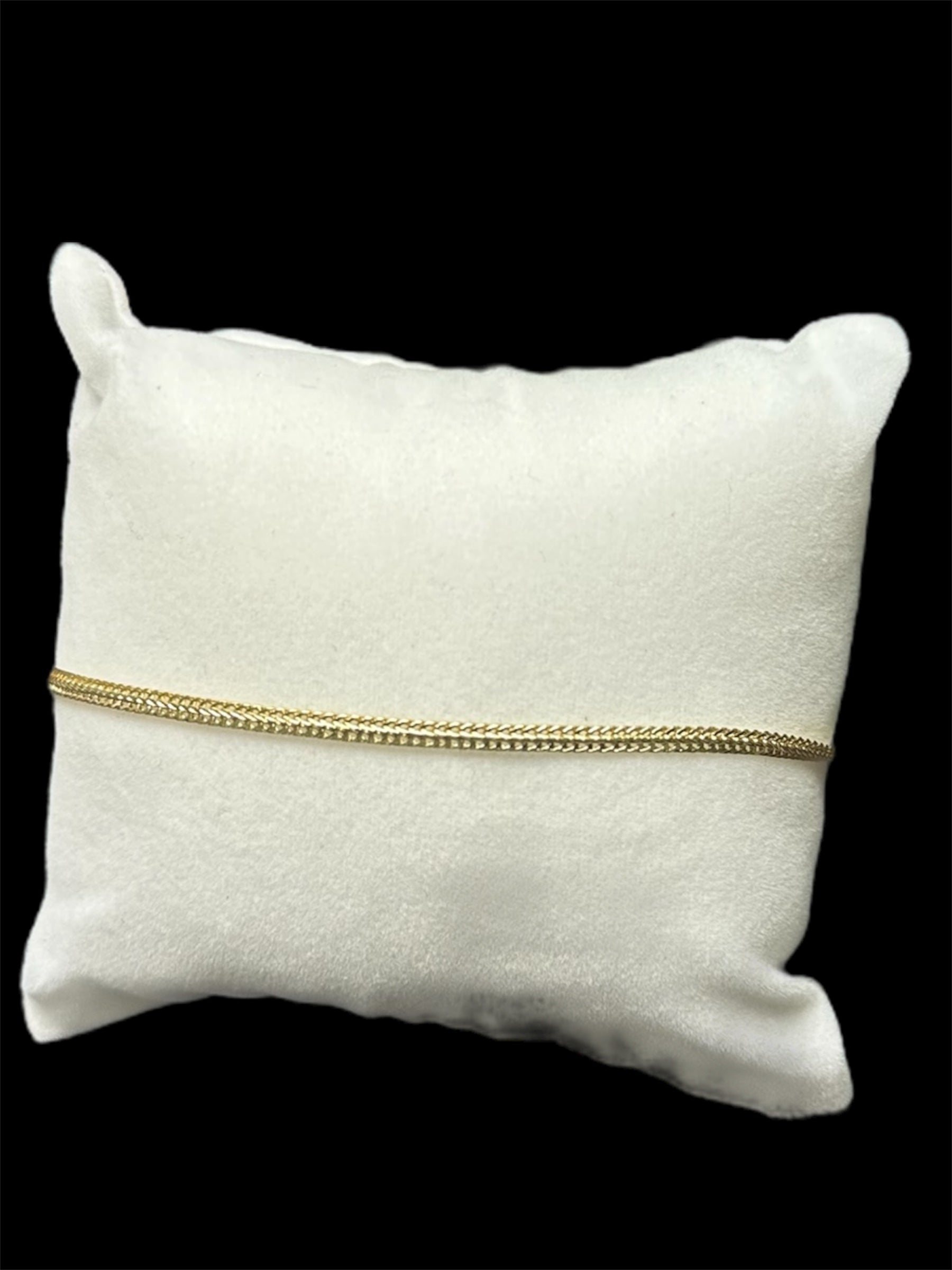 Pulsera Foxtail 2 mm Oro Laminado 18 K