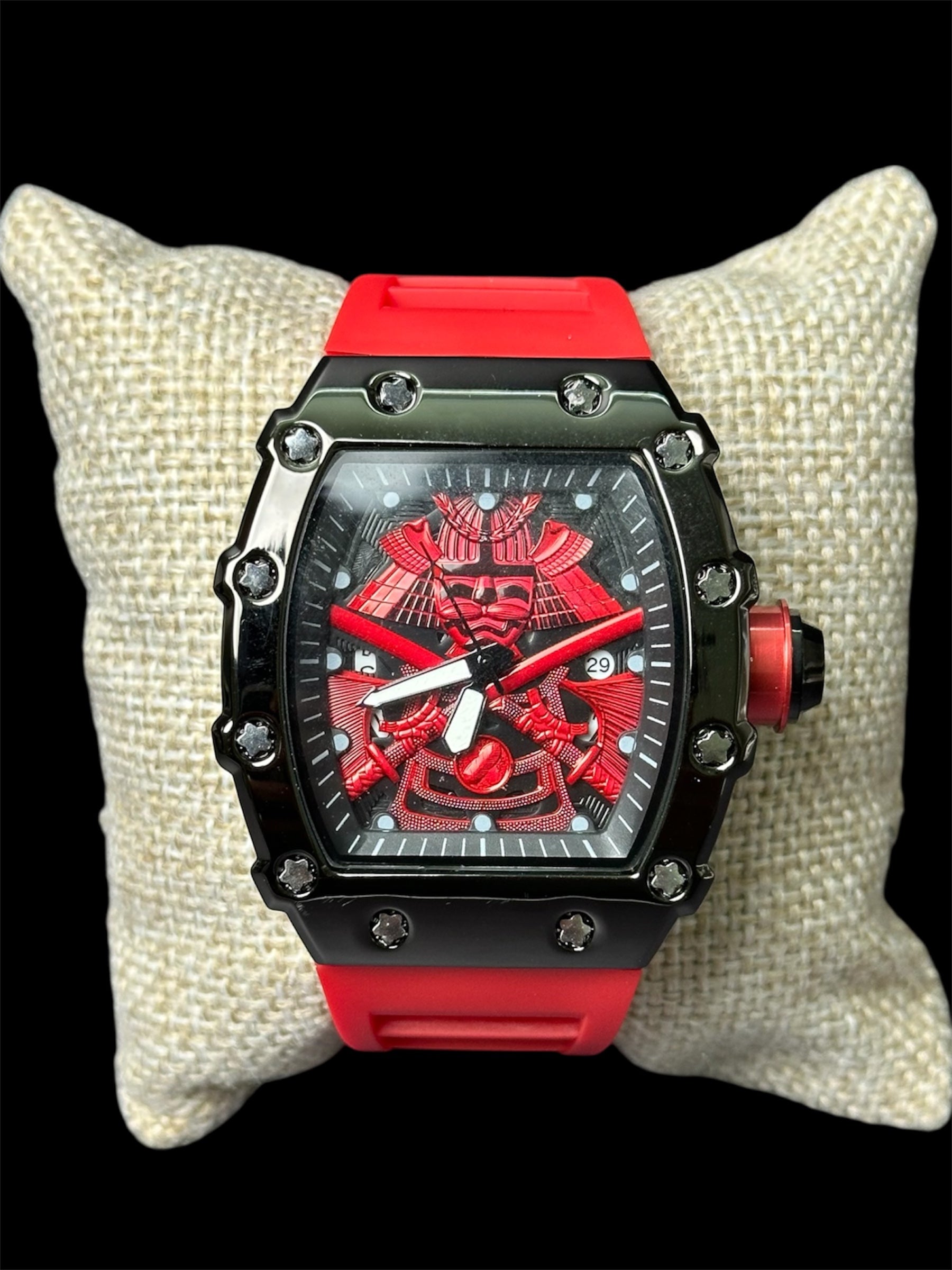 Reloj RM Skull Rojo