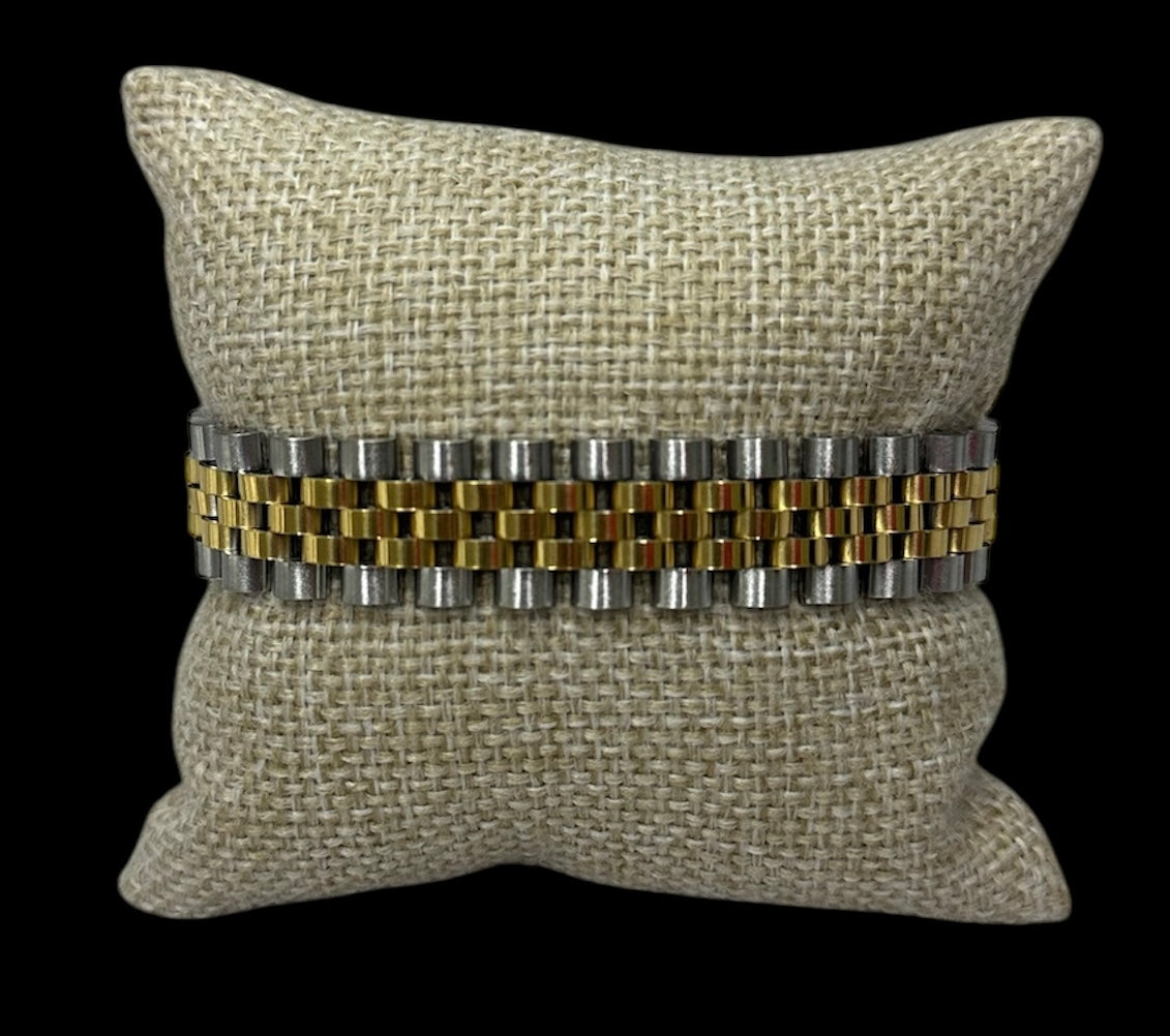Pulsera Tipo RLX Combinada