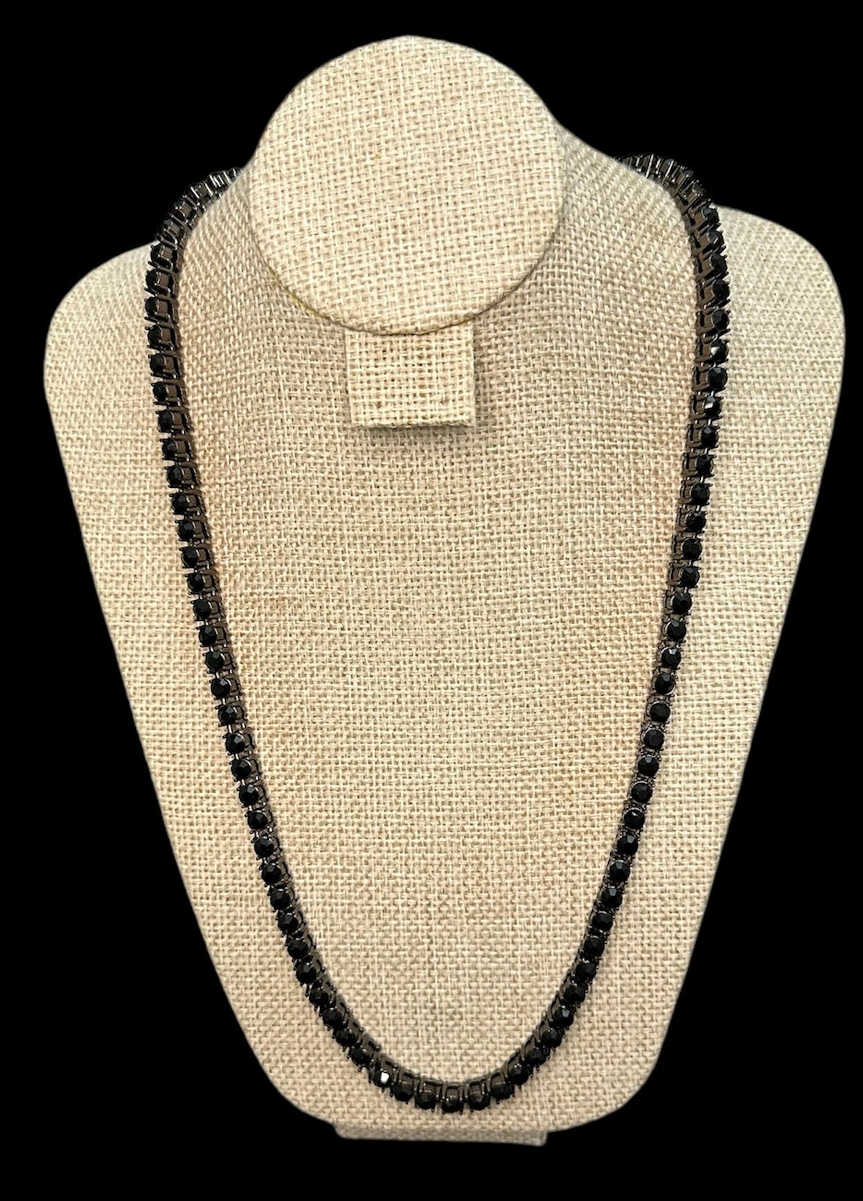 Cadena Tenis 5 mm Negra