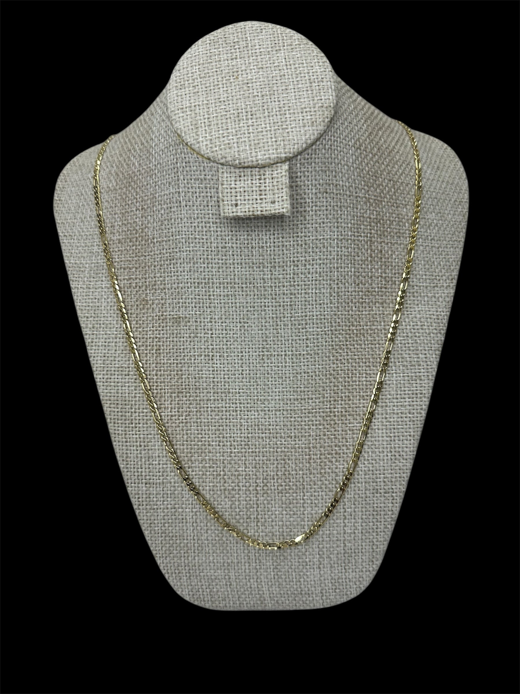 Cadena Crtr 2 mm Oro Laminado 18 K