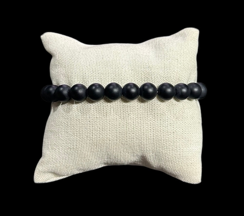 Pulsera Perlas con Corona Dorada