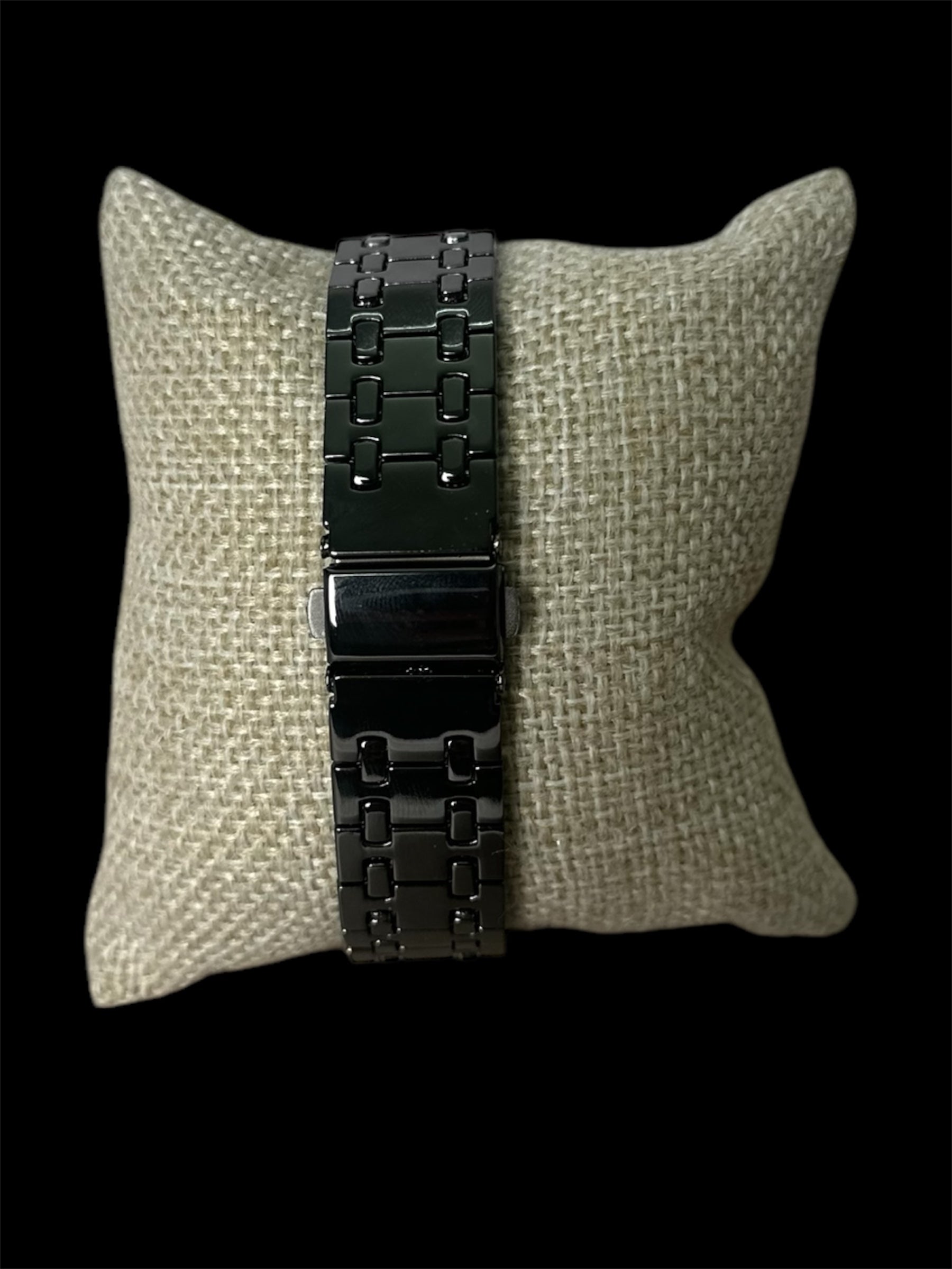Reloj Octagonal Negro