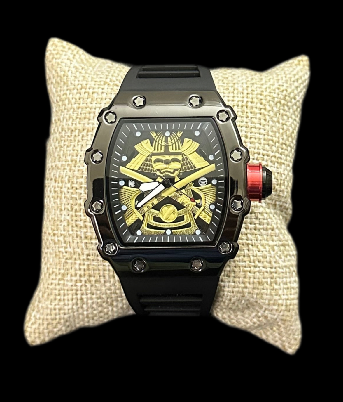 Reloj RM Skull Negro