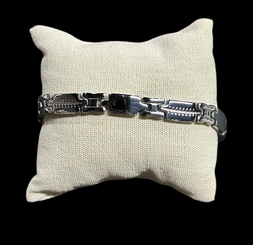 Pulsera Plata Barra