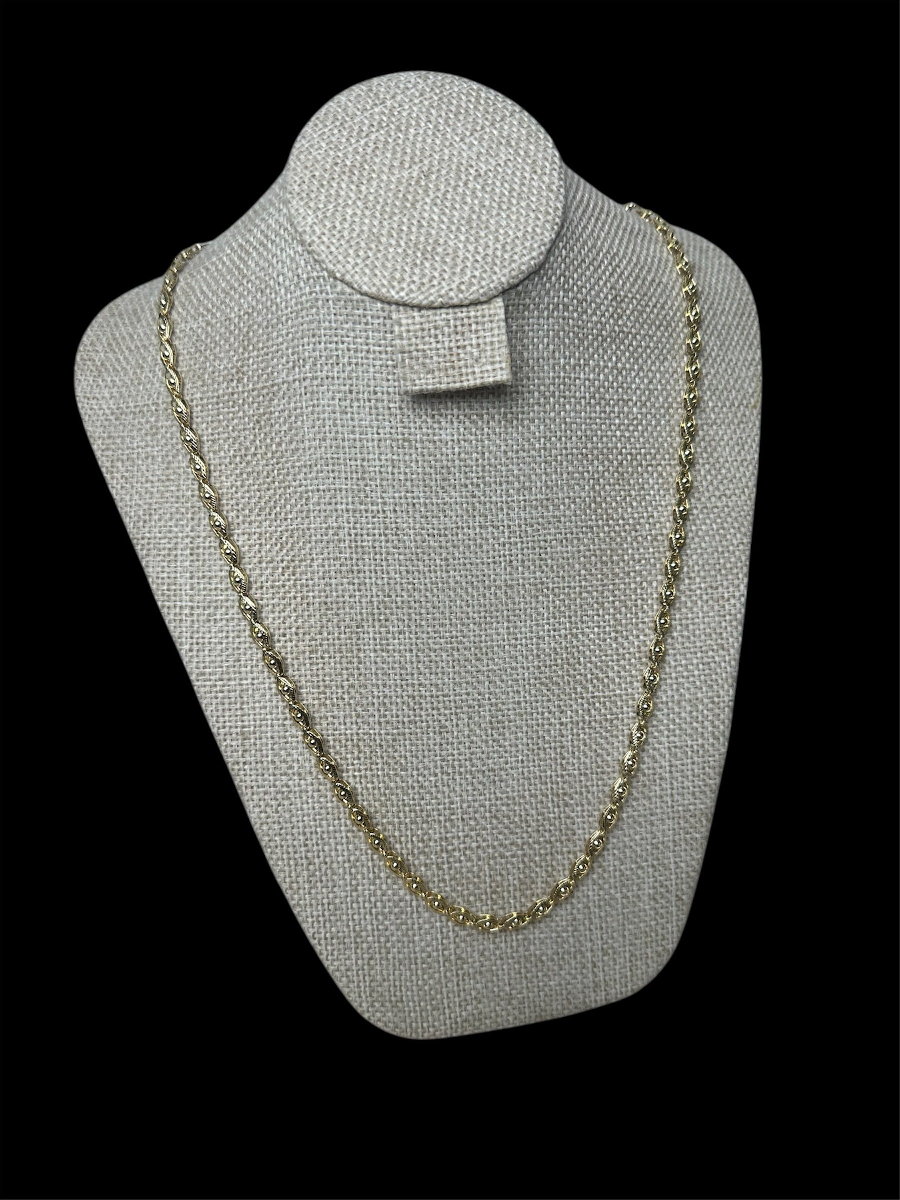 Cadena Esferas 4 mm Oro Laminado 18 K