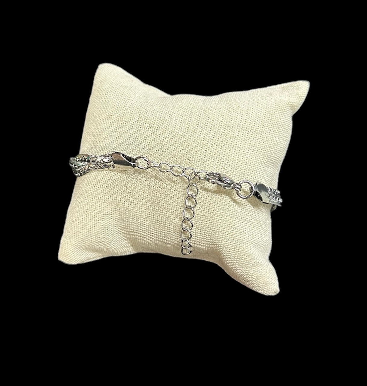 Pulsera Plata Planchada Triple