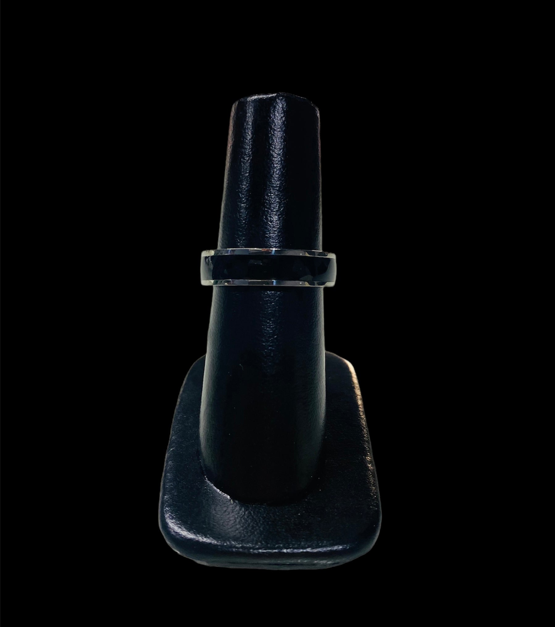 Anillo Plata con Negro