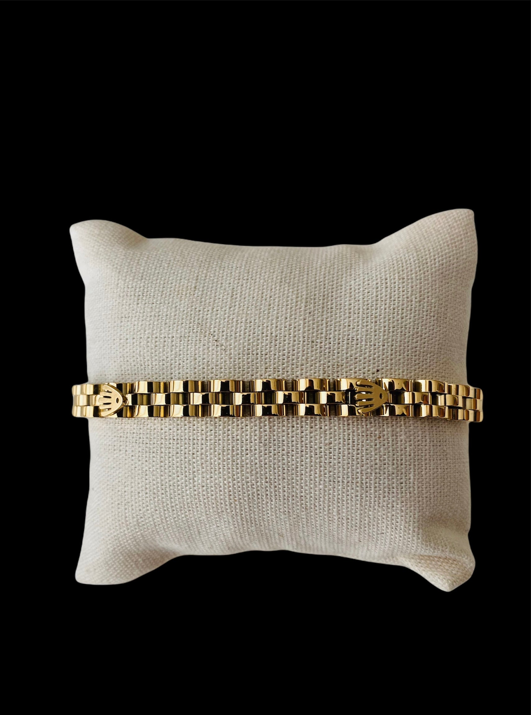Pulsera Dorada RLX 6 mm