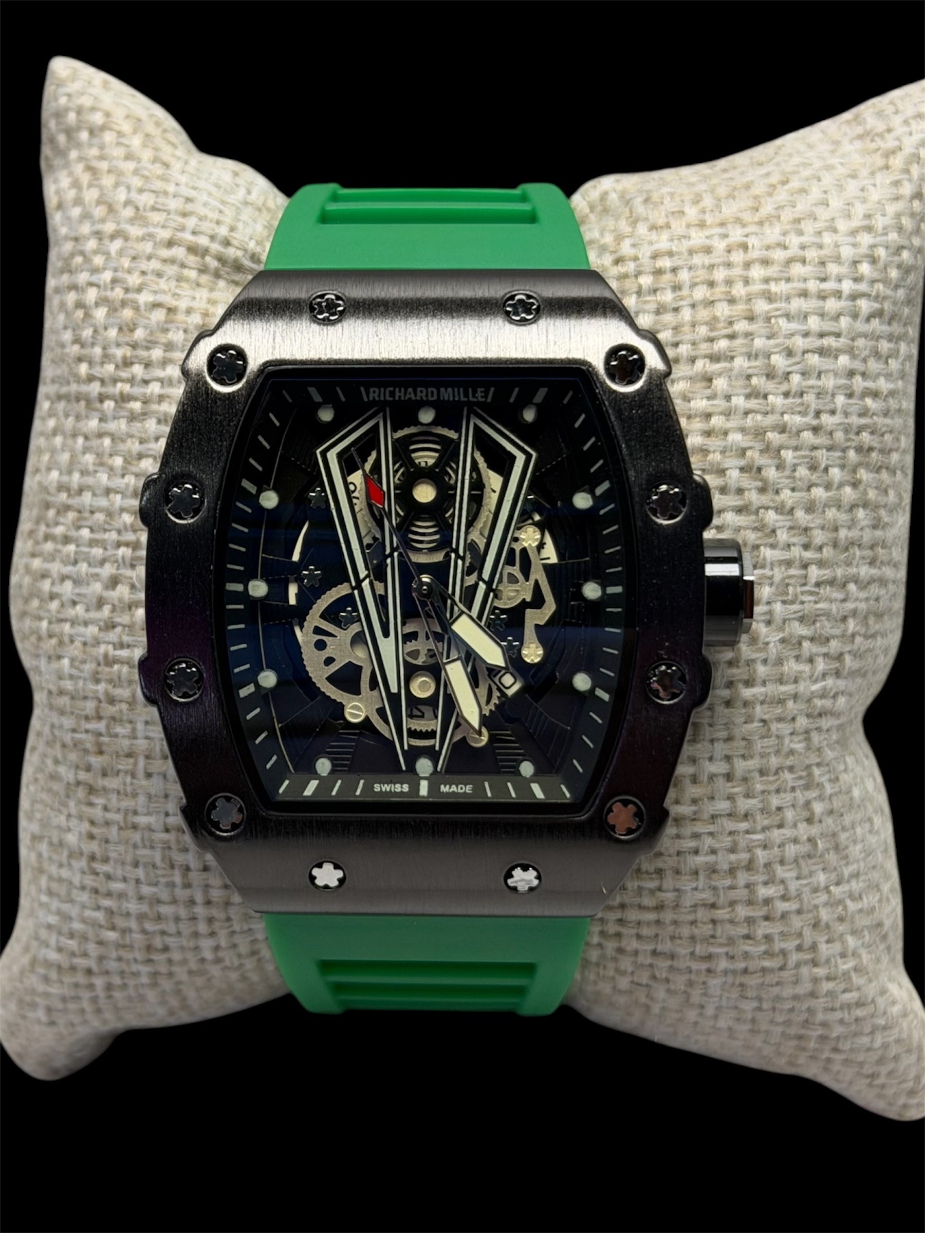 Reloj RM Verde Negro