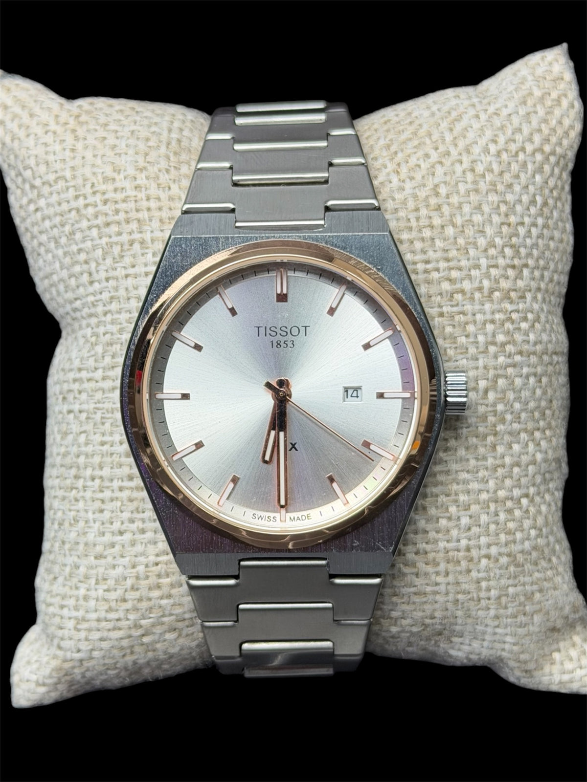 Reloj TST Plata Blanco