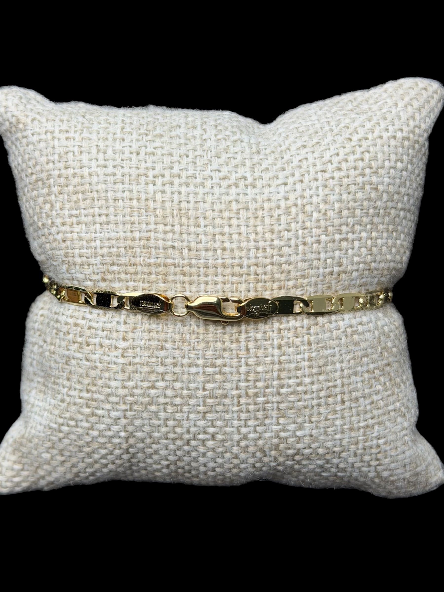Pulsera Mariner 4 mm Oro Laminado 18 K