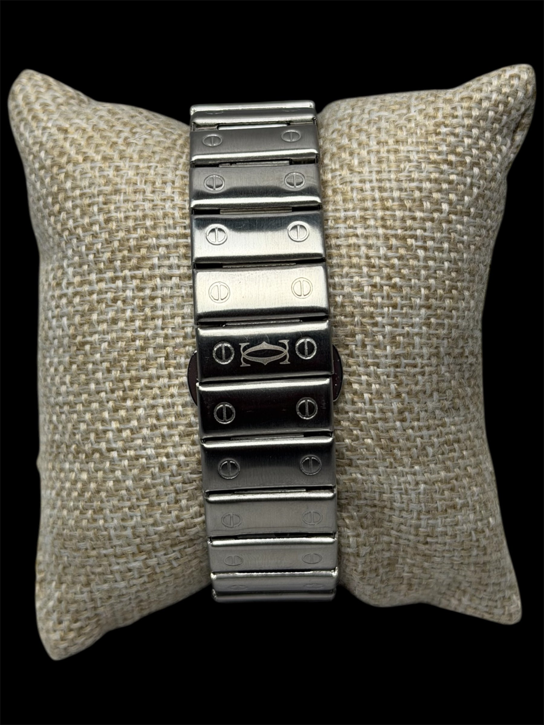 Reloj Santos Crtr Plata Azul