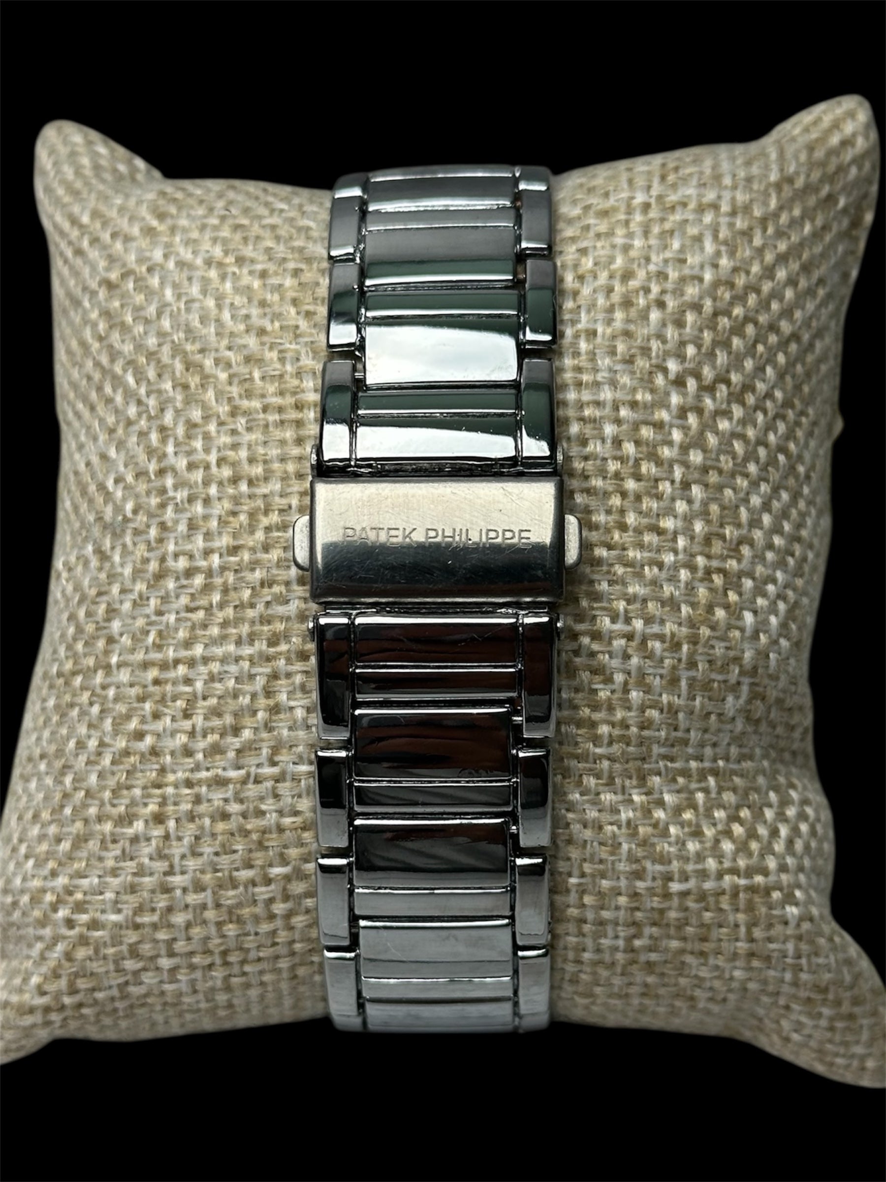 Reloj PP Plata Crema