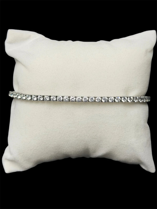 Pulsera Tenis 3 mm Acero Inoxidable
