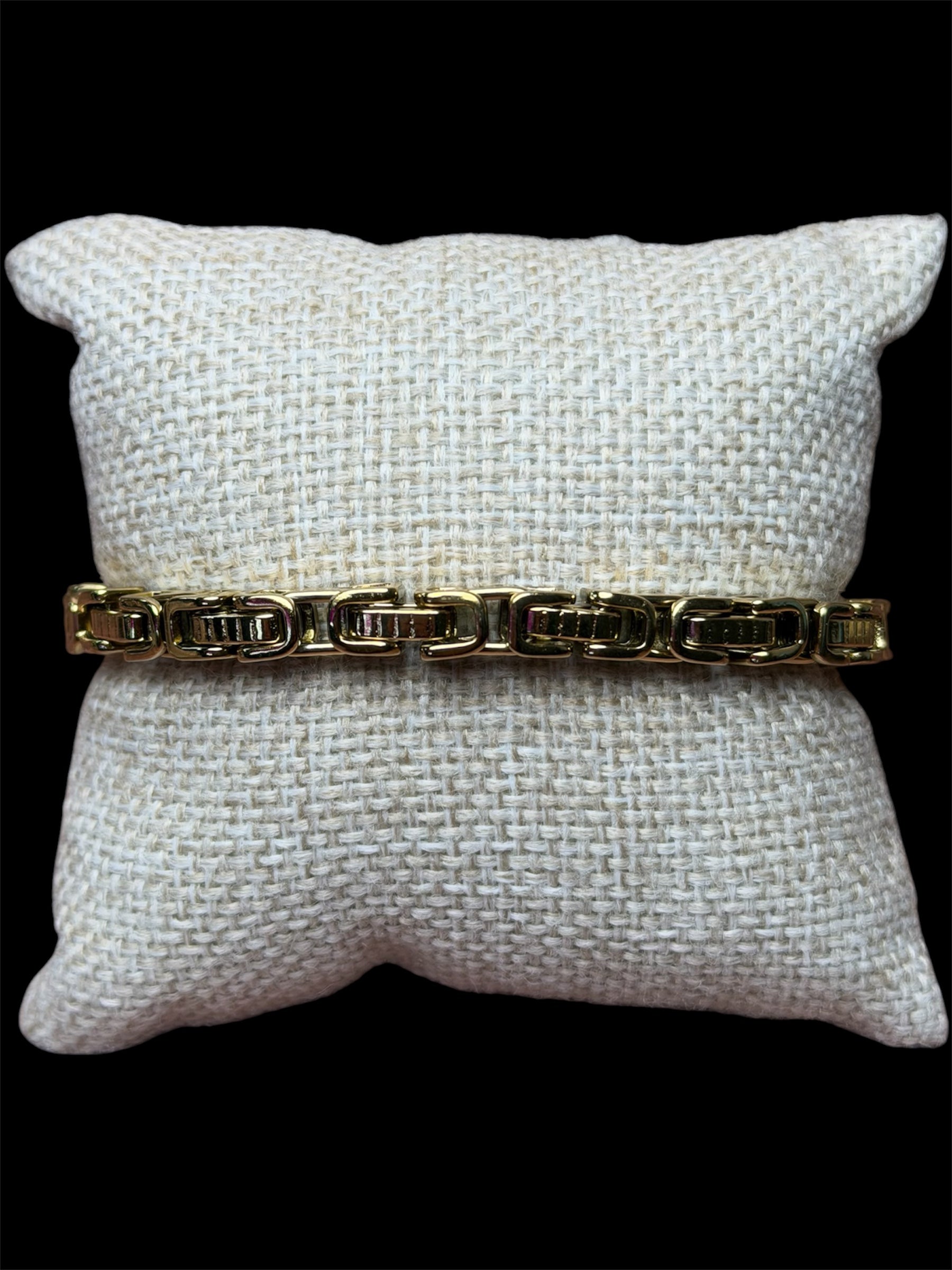 Pulsera 6 mm Eslabones Acero Inoxidable