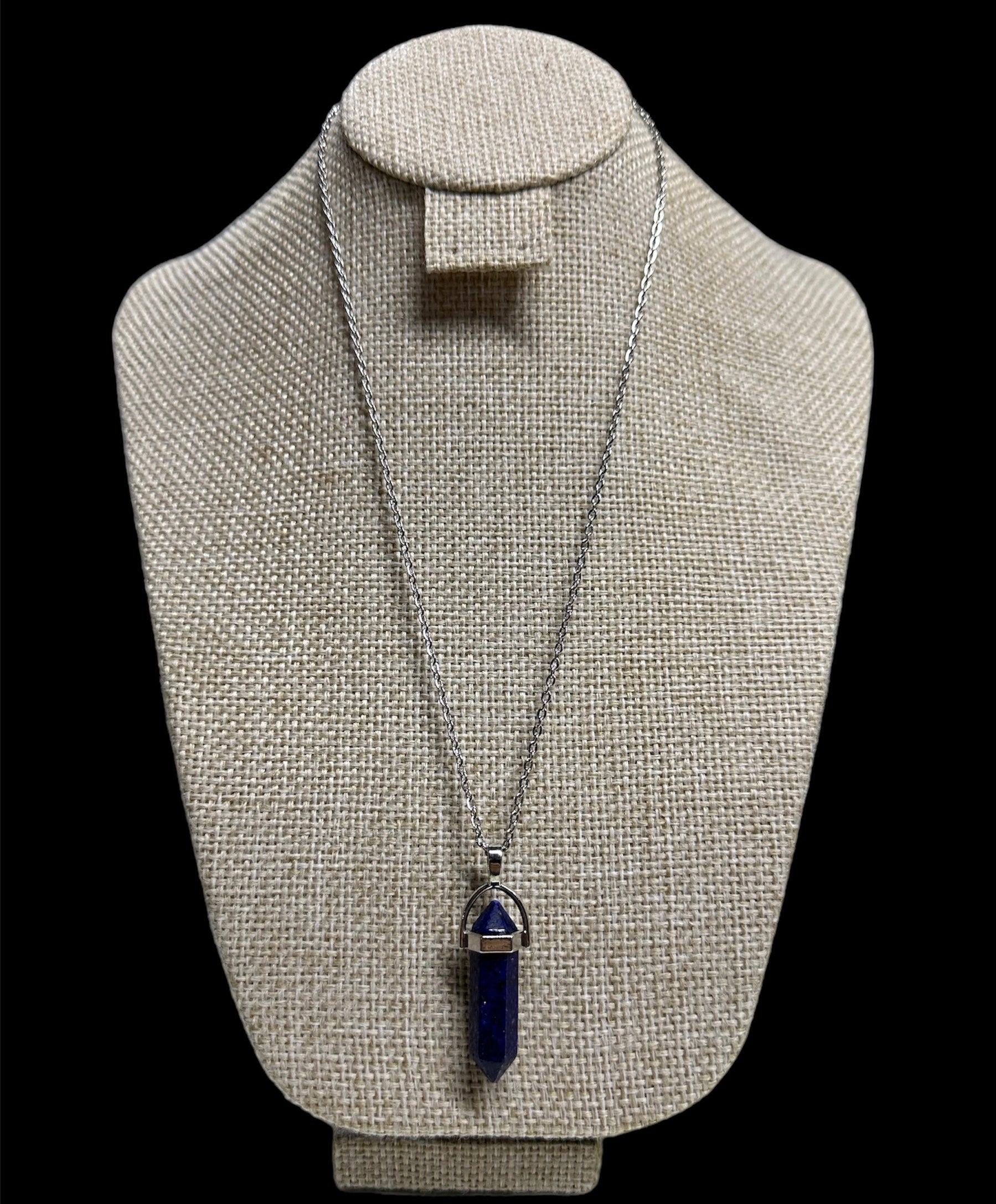 Cadena Dije Colmillo Azul