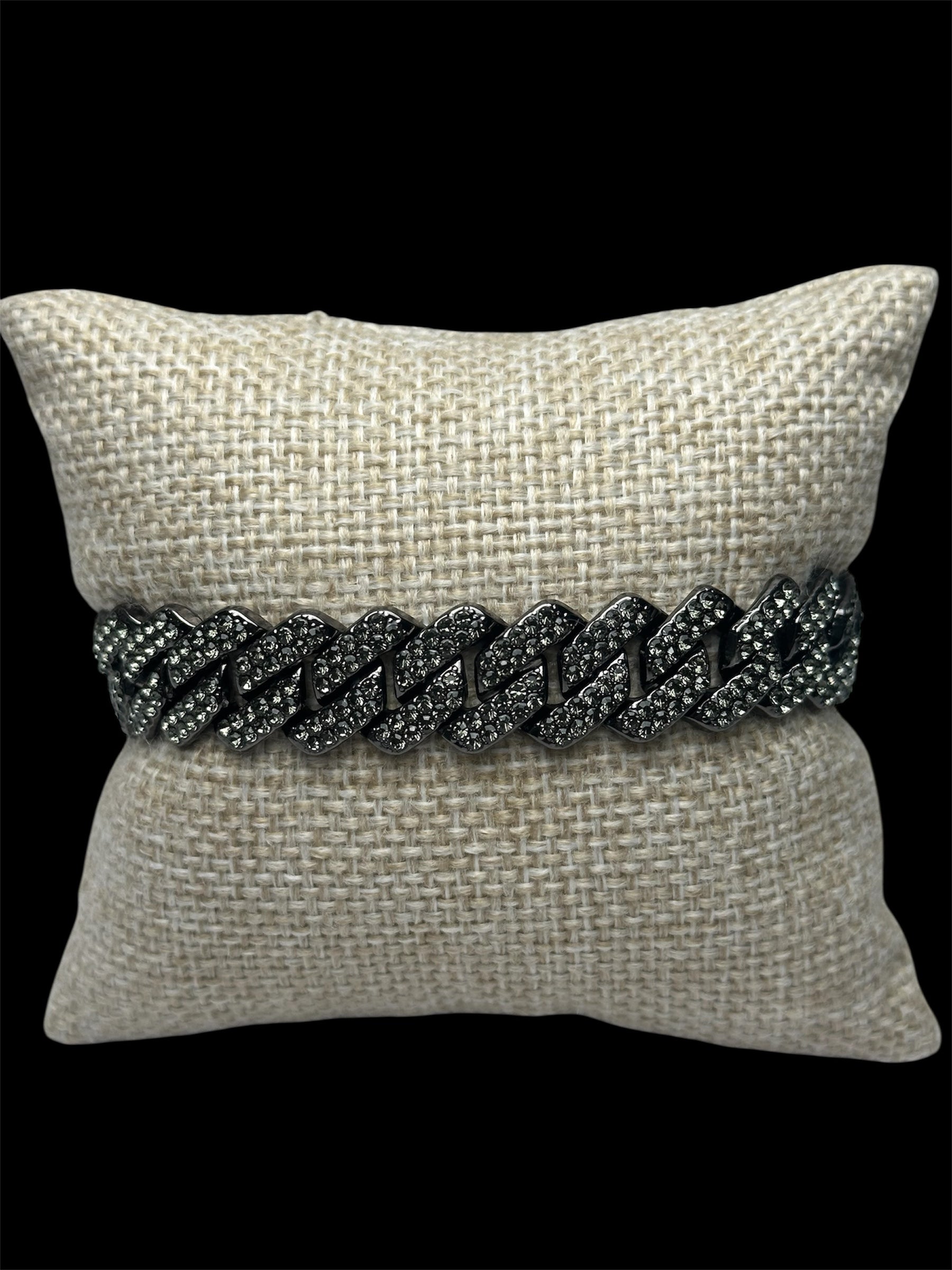 Pulsera Rombo Broche de Caja Cuadrado