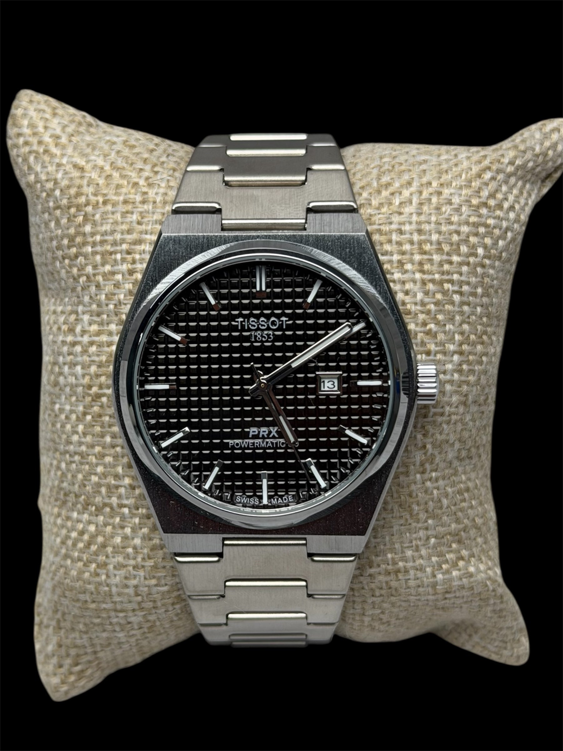Reloj TST Plata Negro