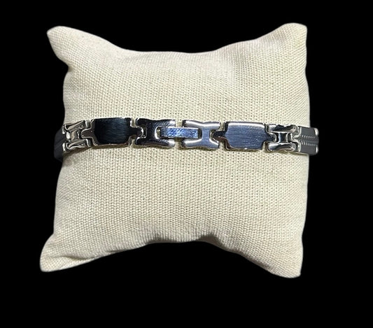 Pulsera Plata Barra