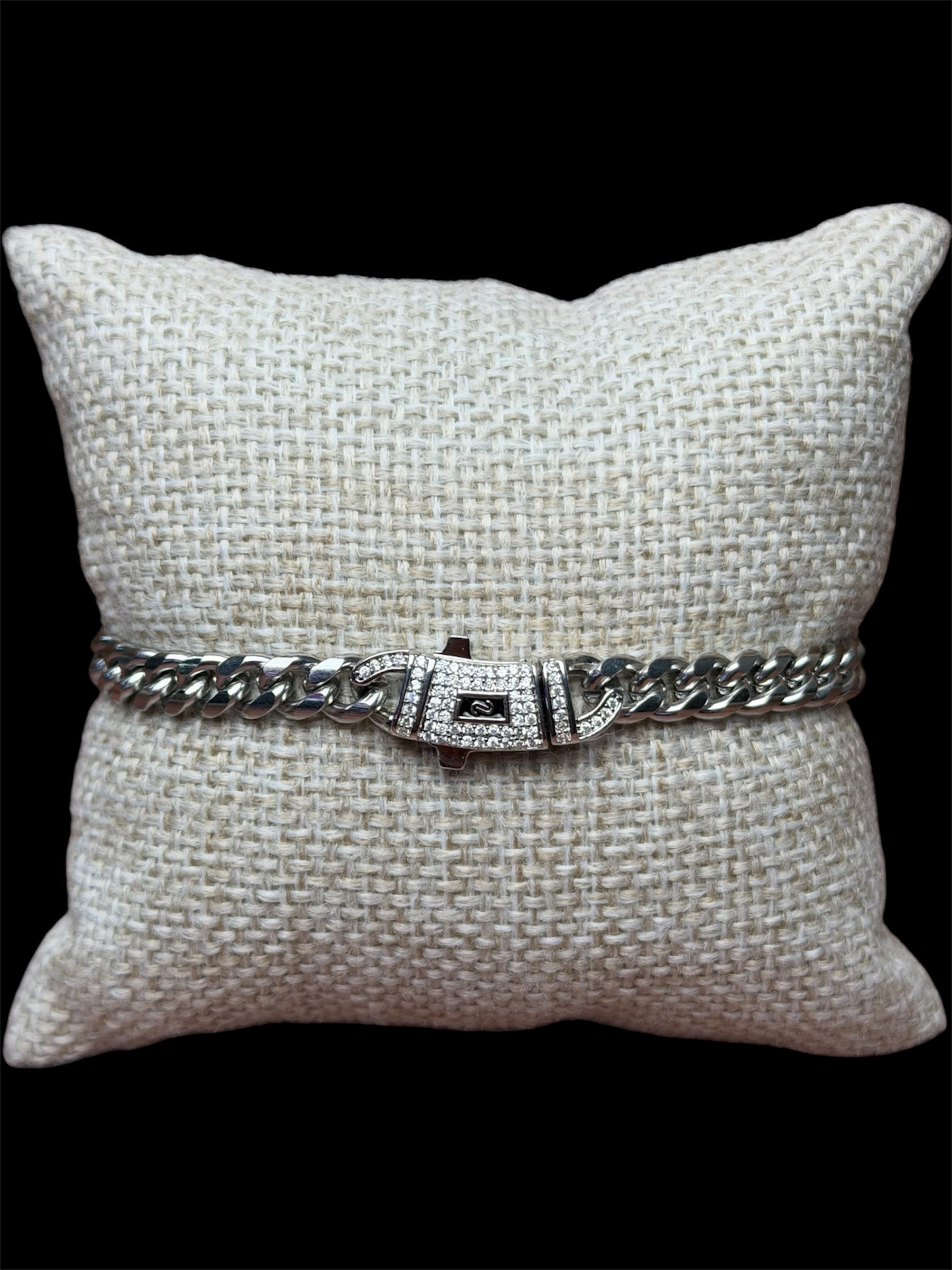 Pulsera MNC 5 mm Plata