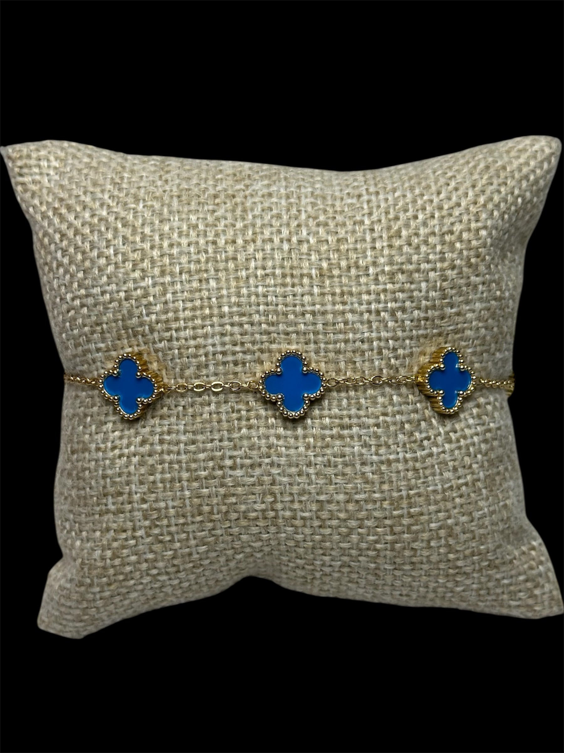 Pulsera VC Azul Cielo 10 mm Acero Inoxidable