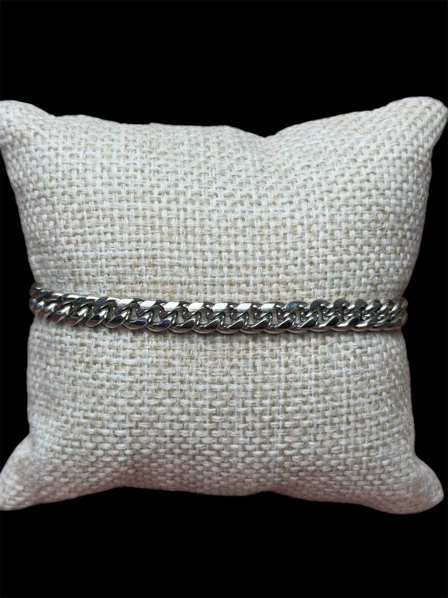 Pulsera MNC 5 mm Plata