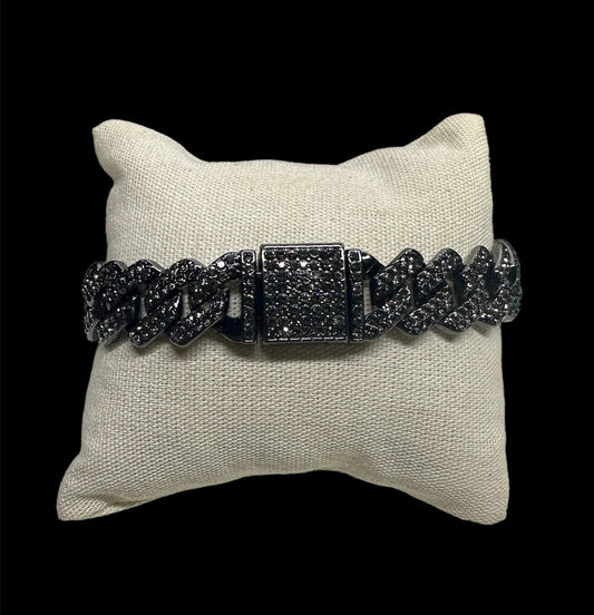 Pulsera Rombo Broche de Caja Cuadrado