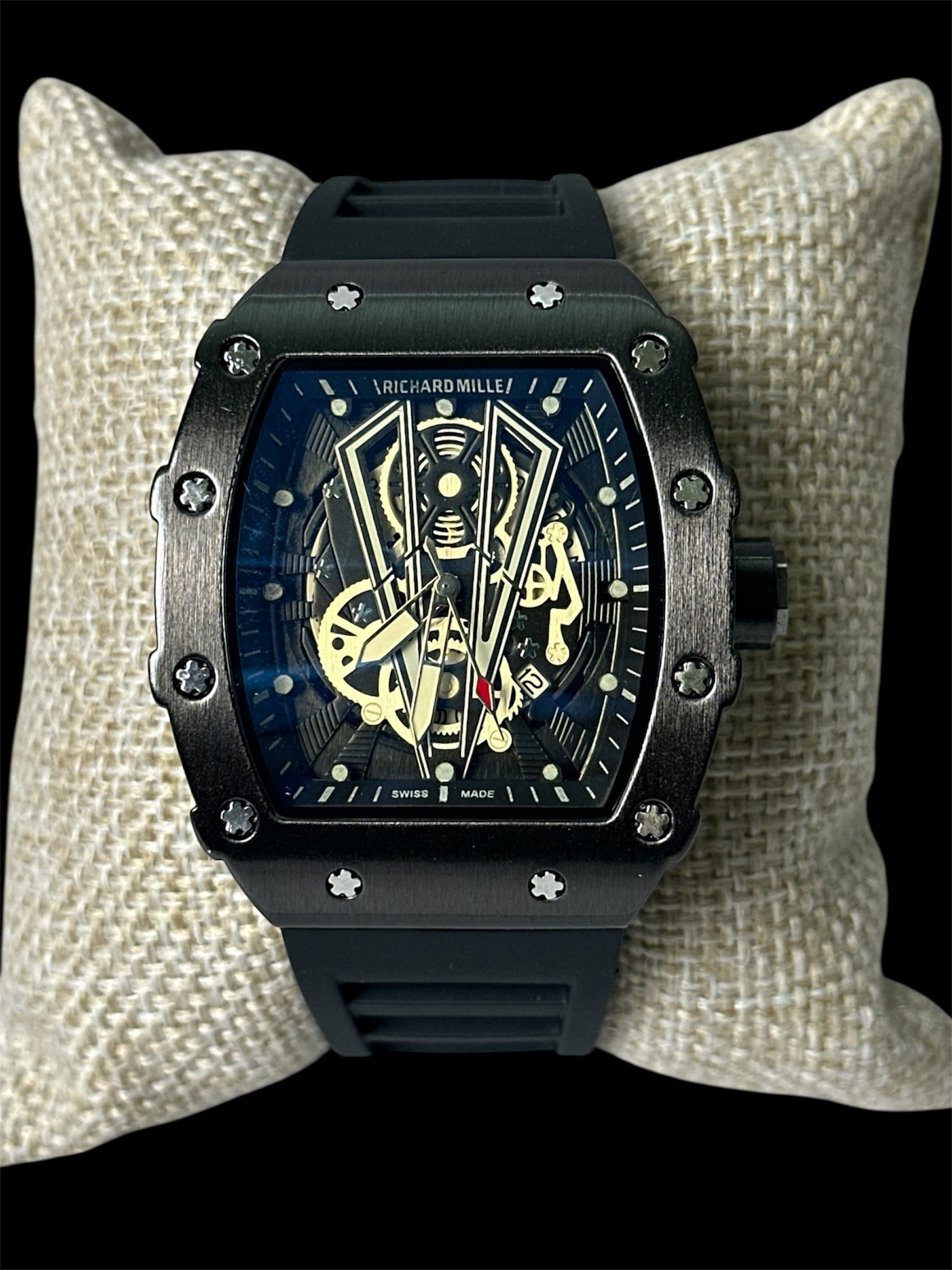 Reloj RM Negro