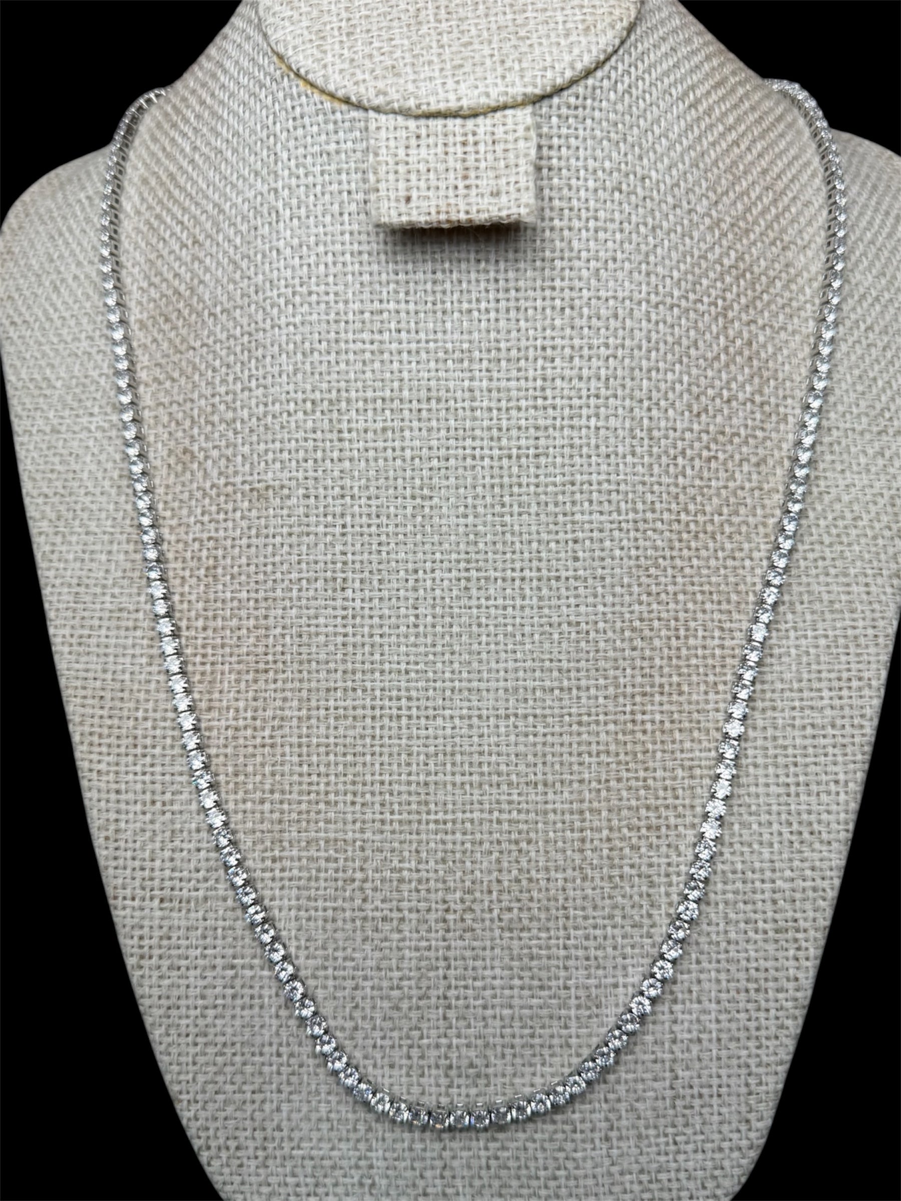 Cadena Tenis 3 mm Plata