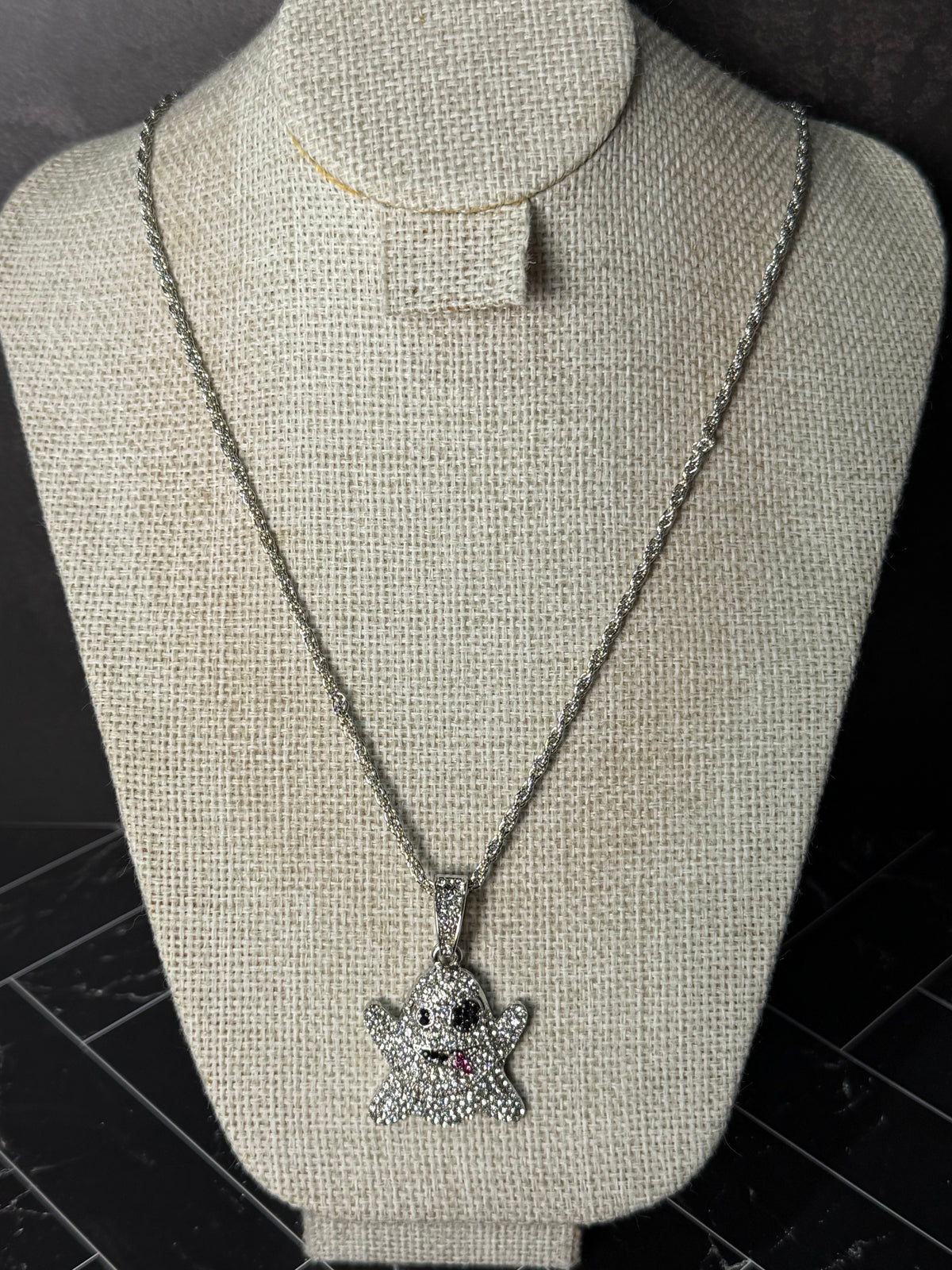 Cadena Fantasma Plata