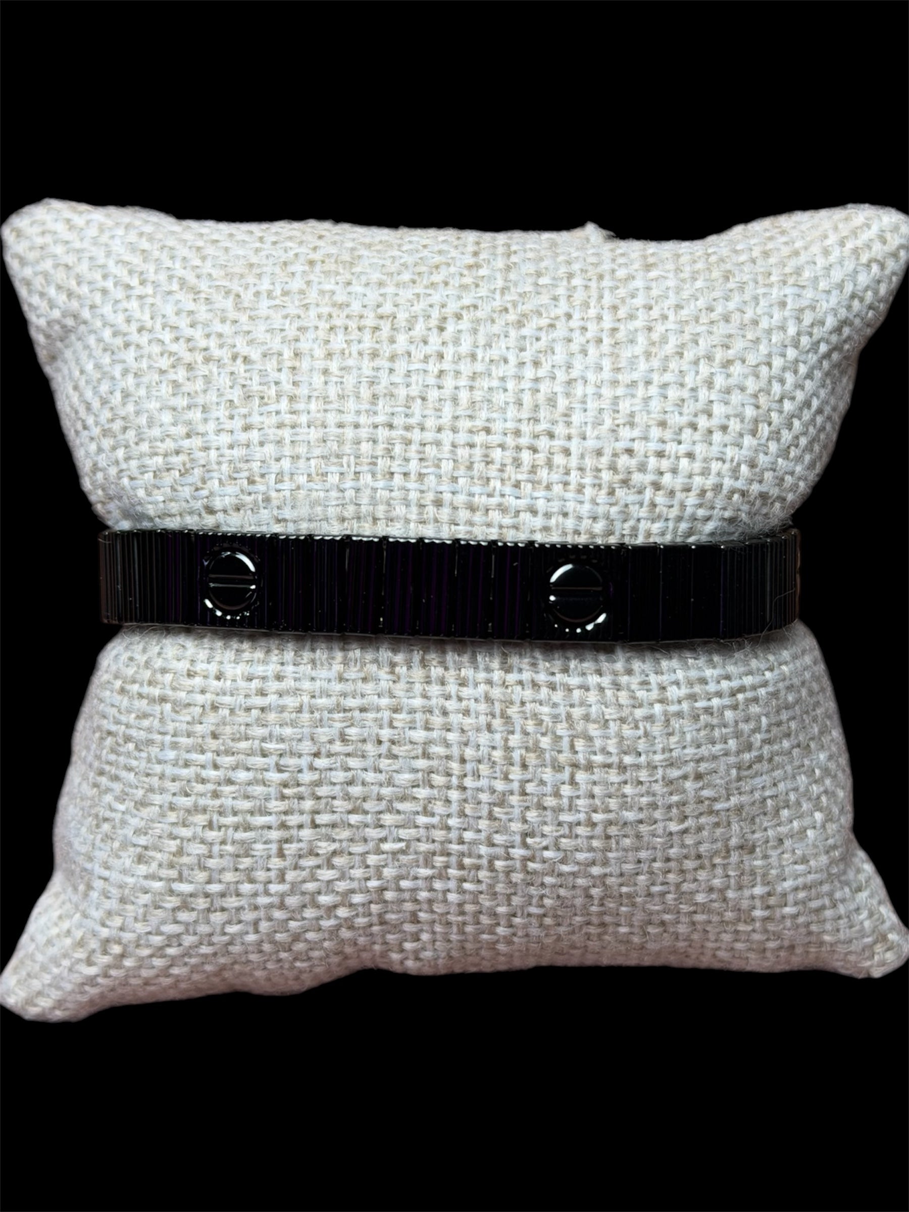 Pulsera Italiana Negra