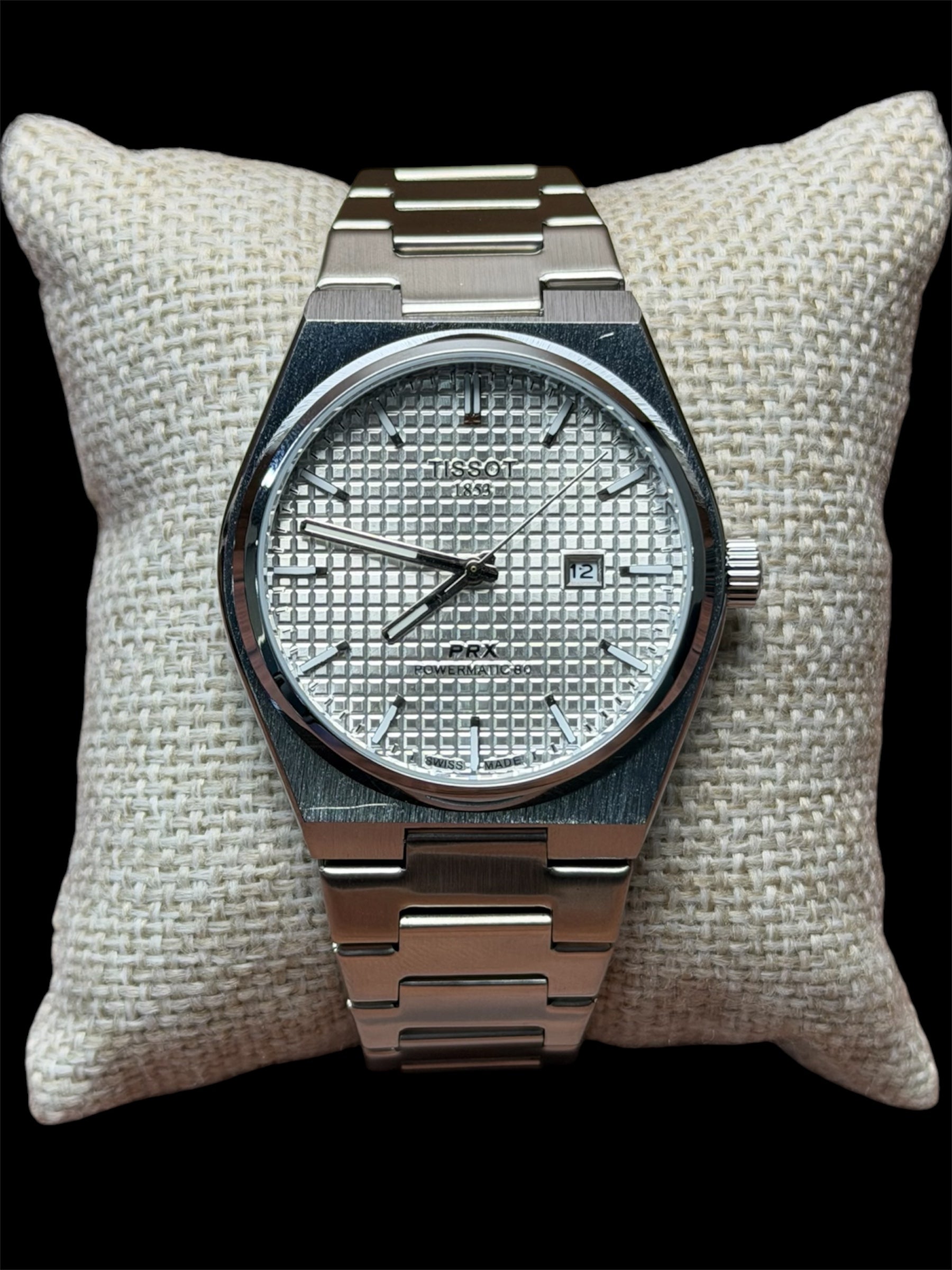 Reloj TST Plata Blanco