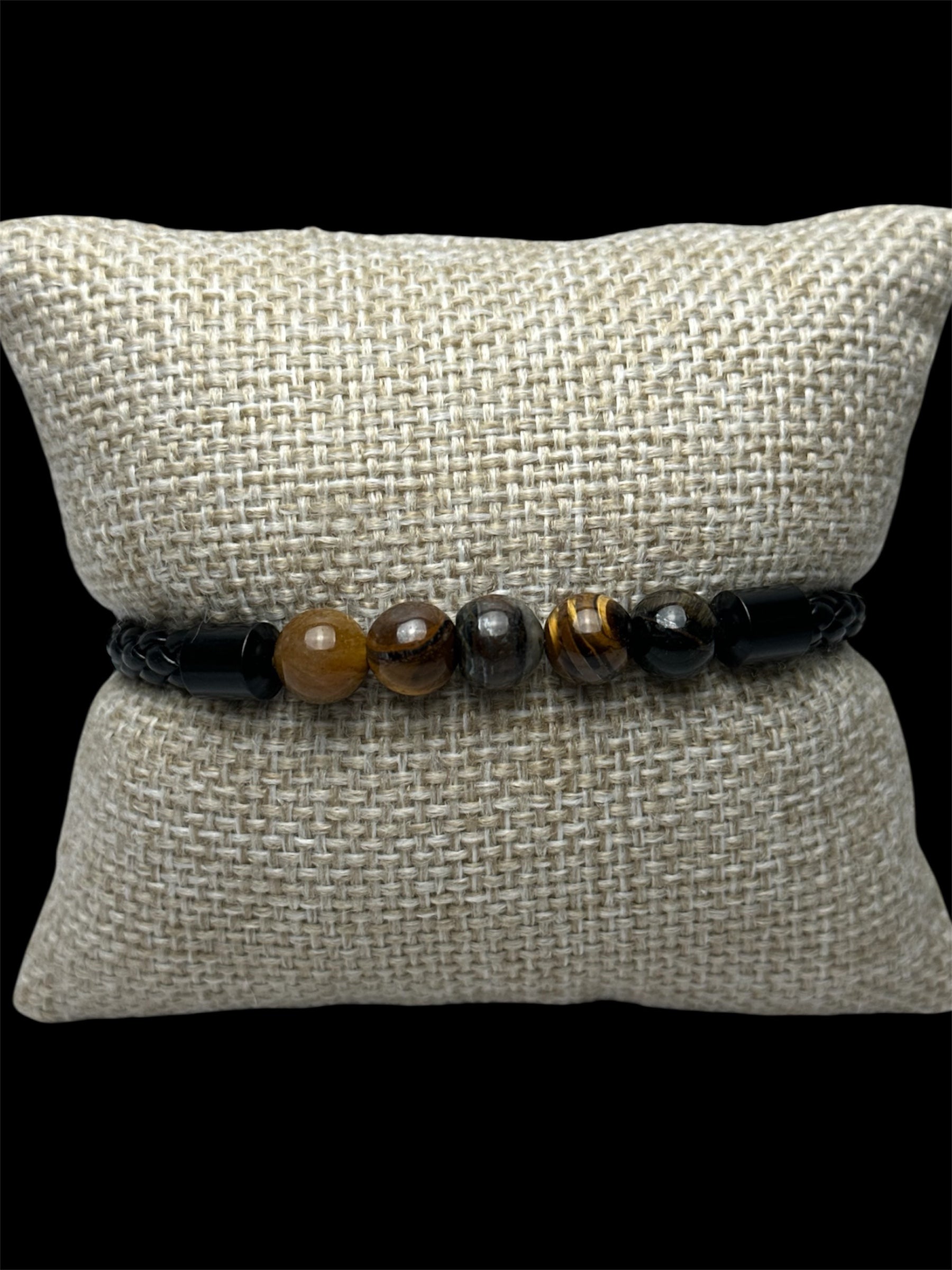 Pulsera Piedra Volcan Cafe
