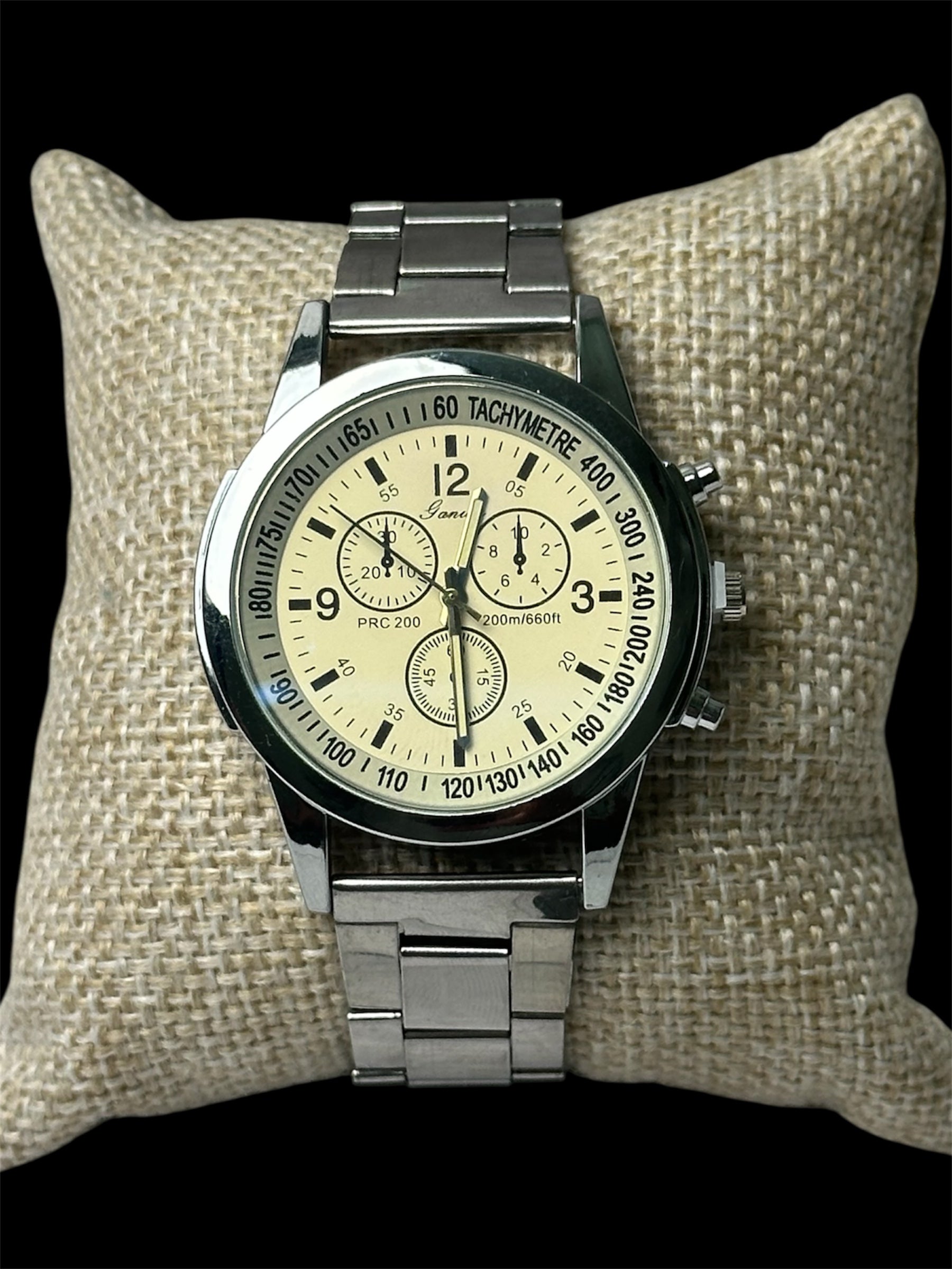 Reloj Plata Blanco