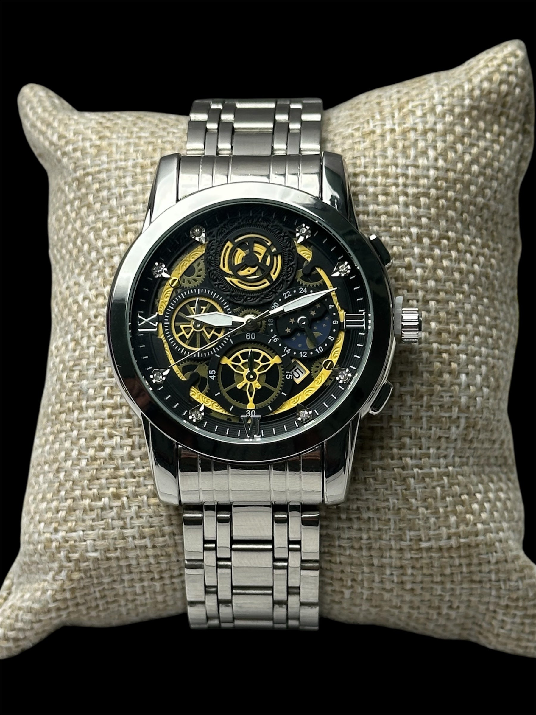 Reloj Automatico Plata