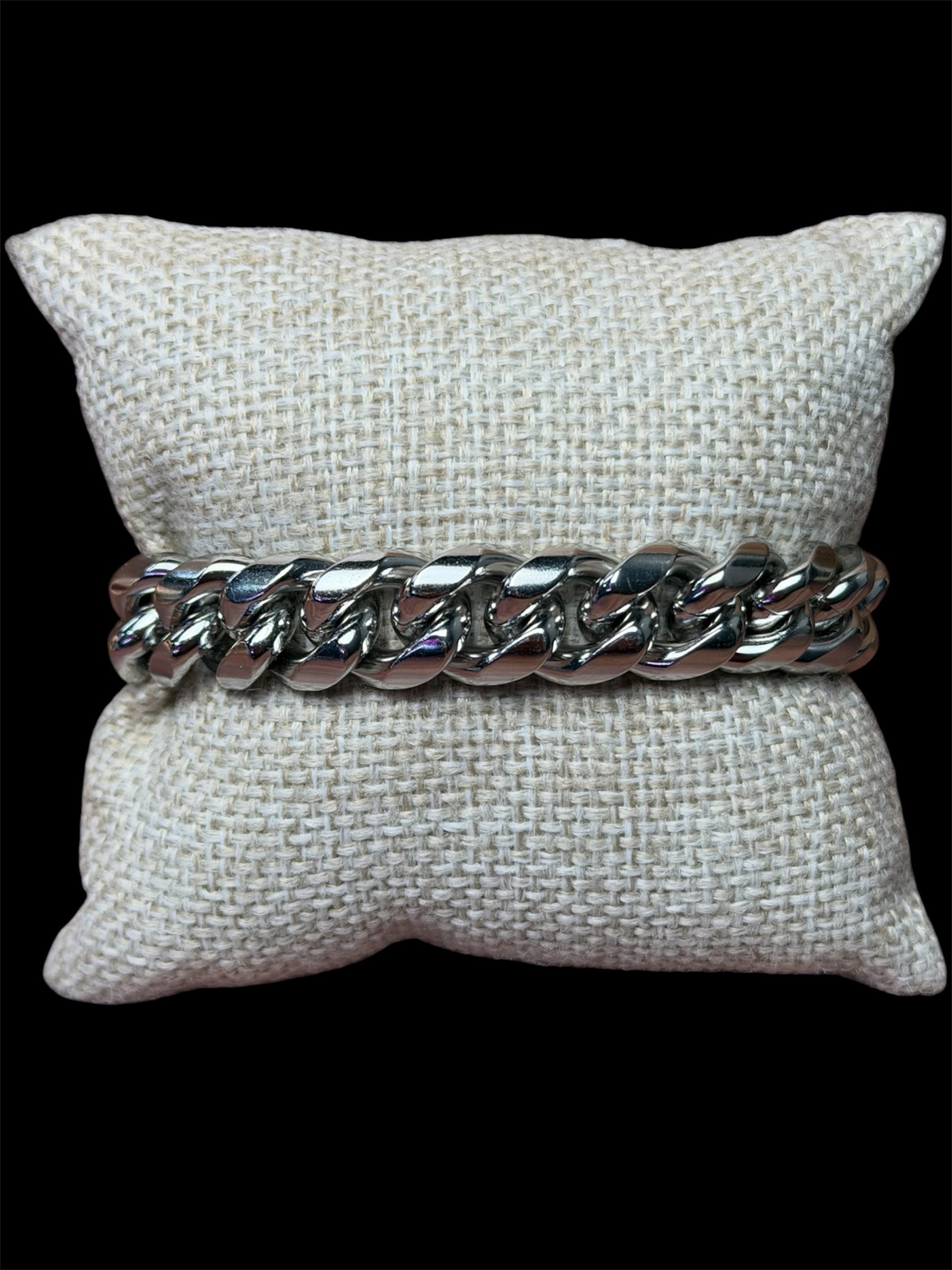 Pulsera MNC 14 mm Plata