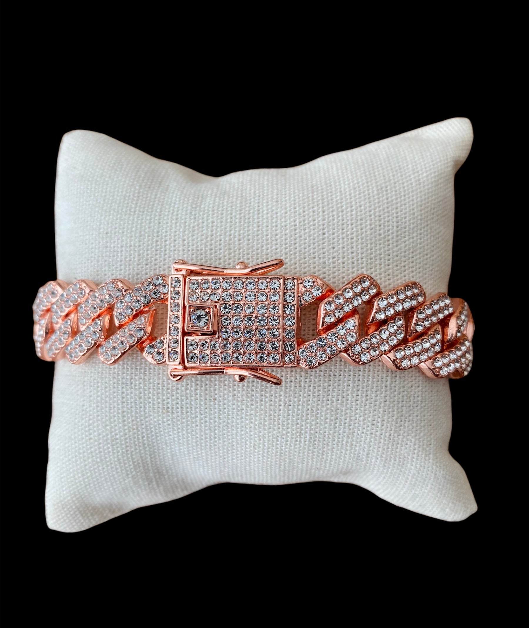 Pulsera Rombo Zirconias