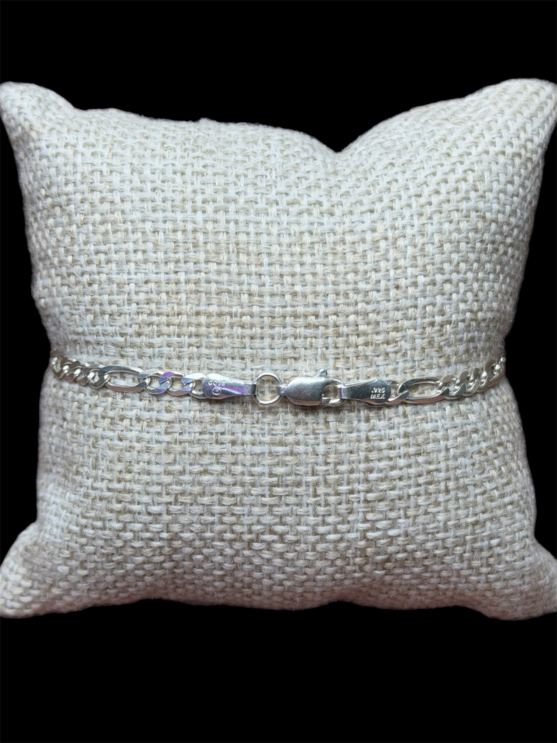 Pulsera Crtr 4 mm Plata 925