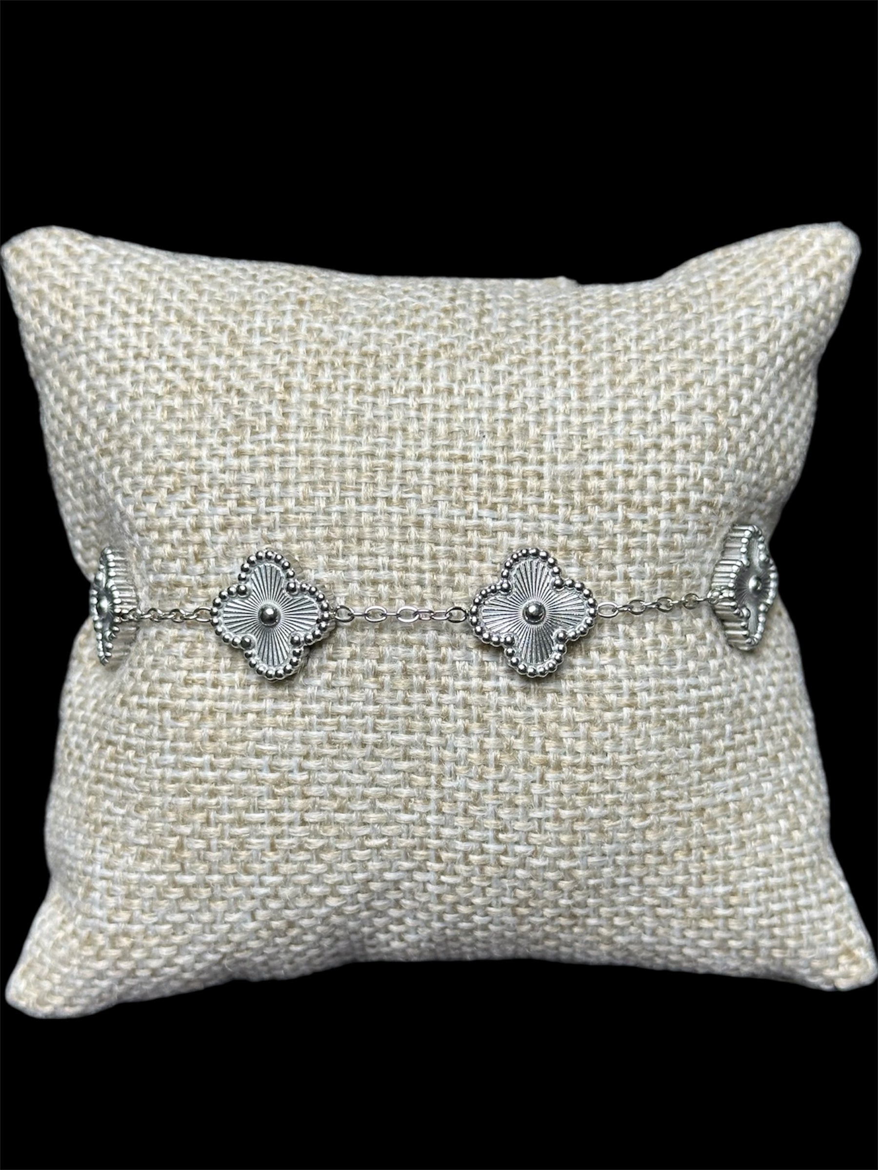 Pulsera VC Plateada Acero Inoxidable