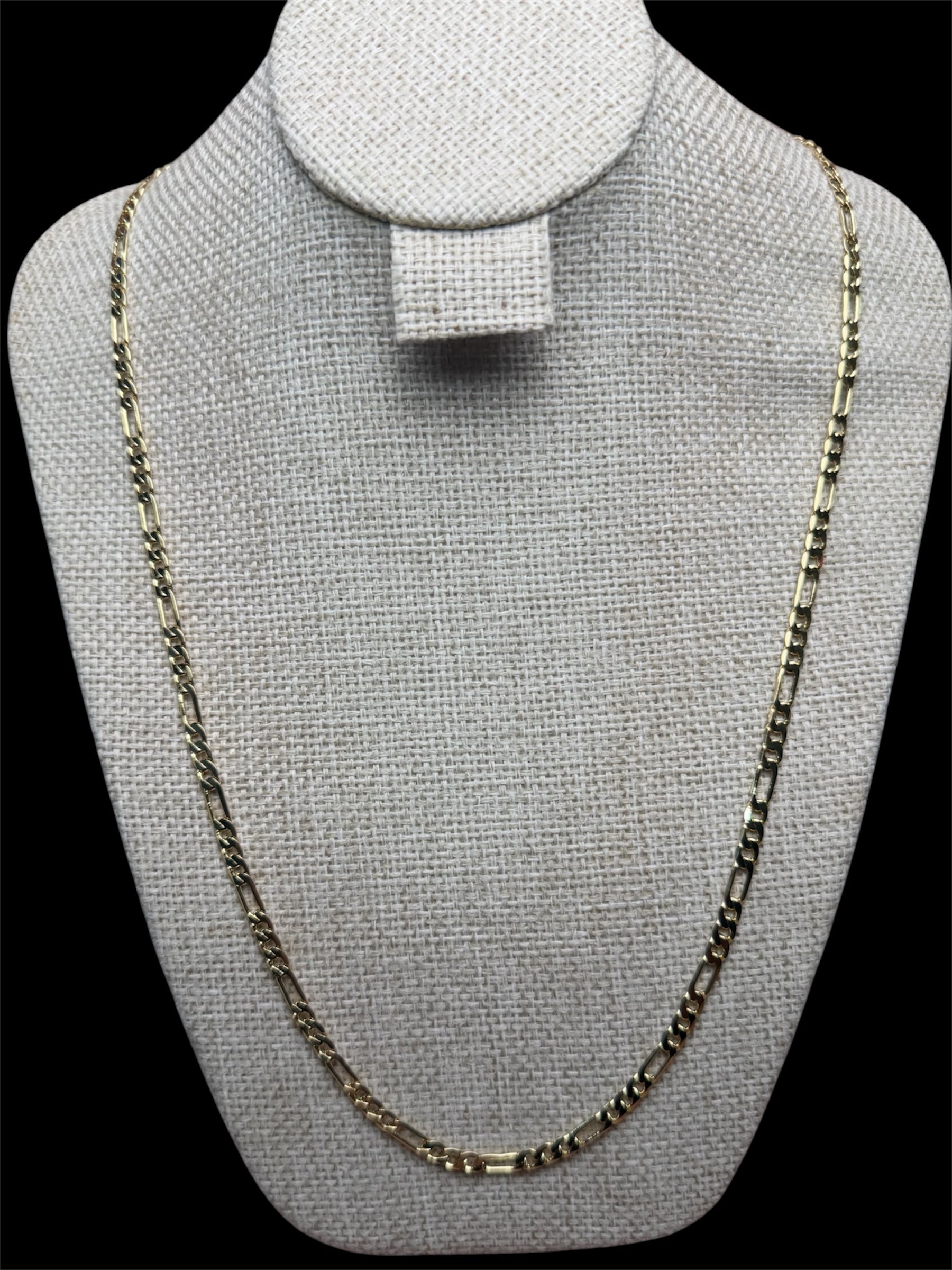 Cadena Crtr 4 mm Oro Laminado 18 K