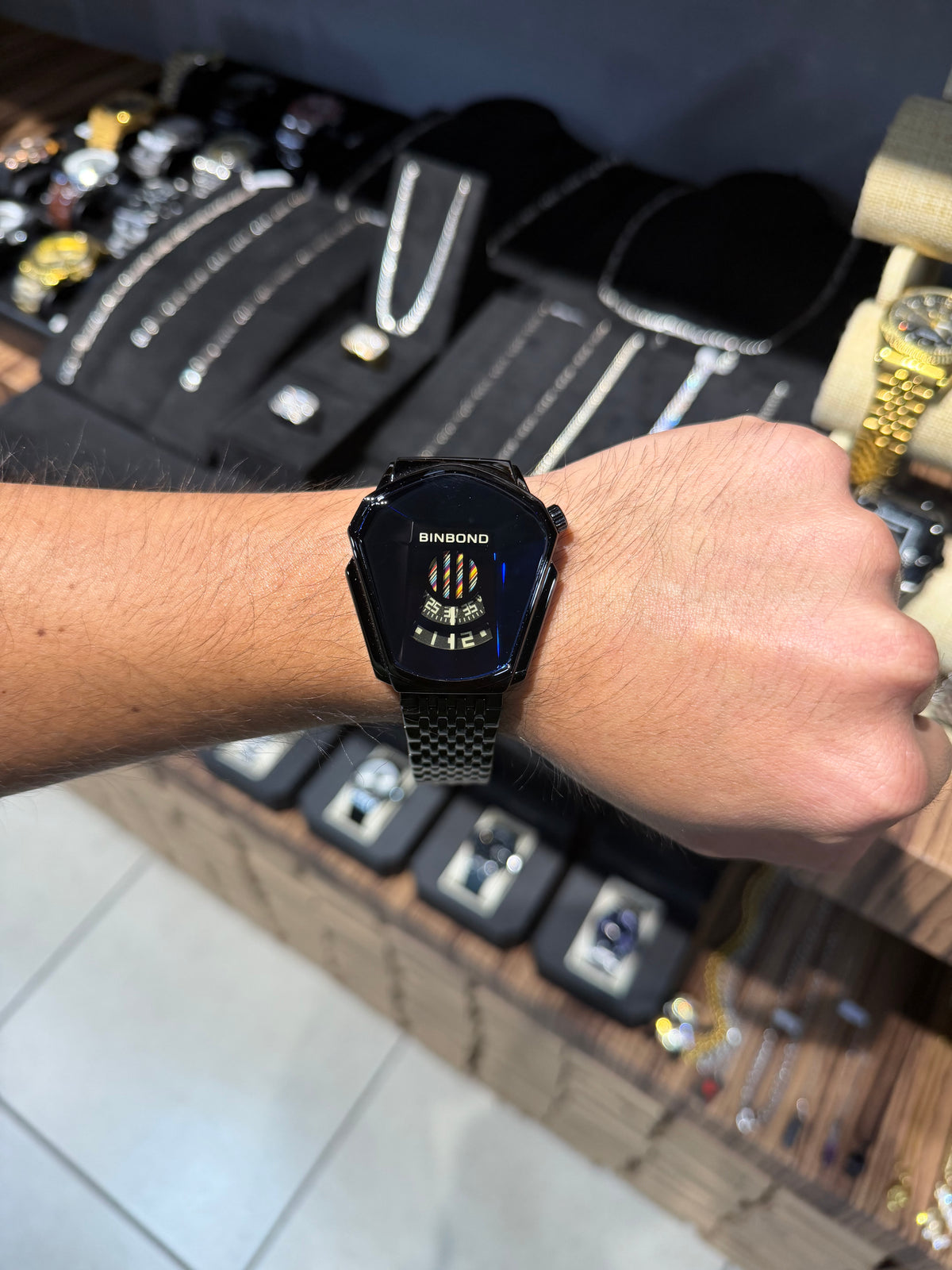 Reloj Binbond Negro