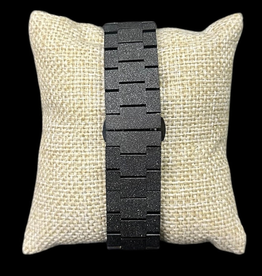 Reloj Zirconias Pesado Negro