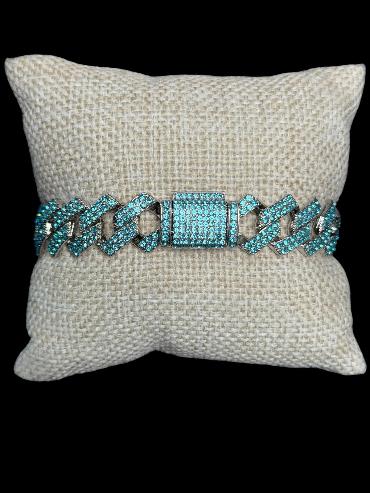 Pulsera Rombo Broche de Caja Tiffany