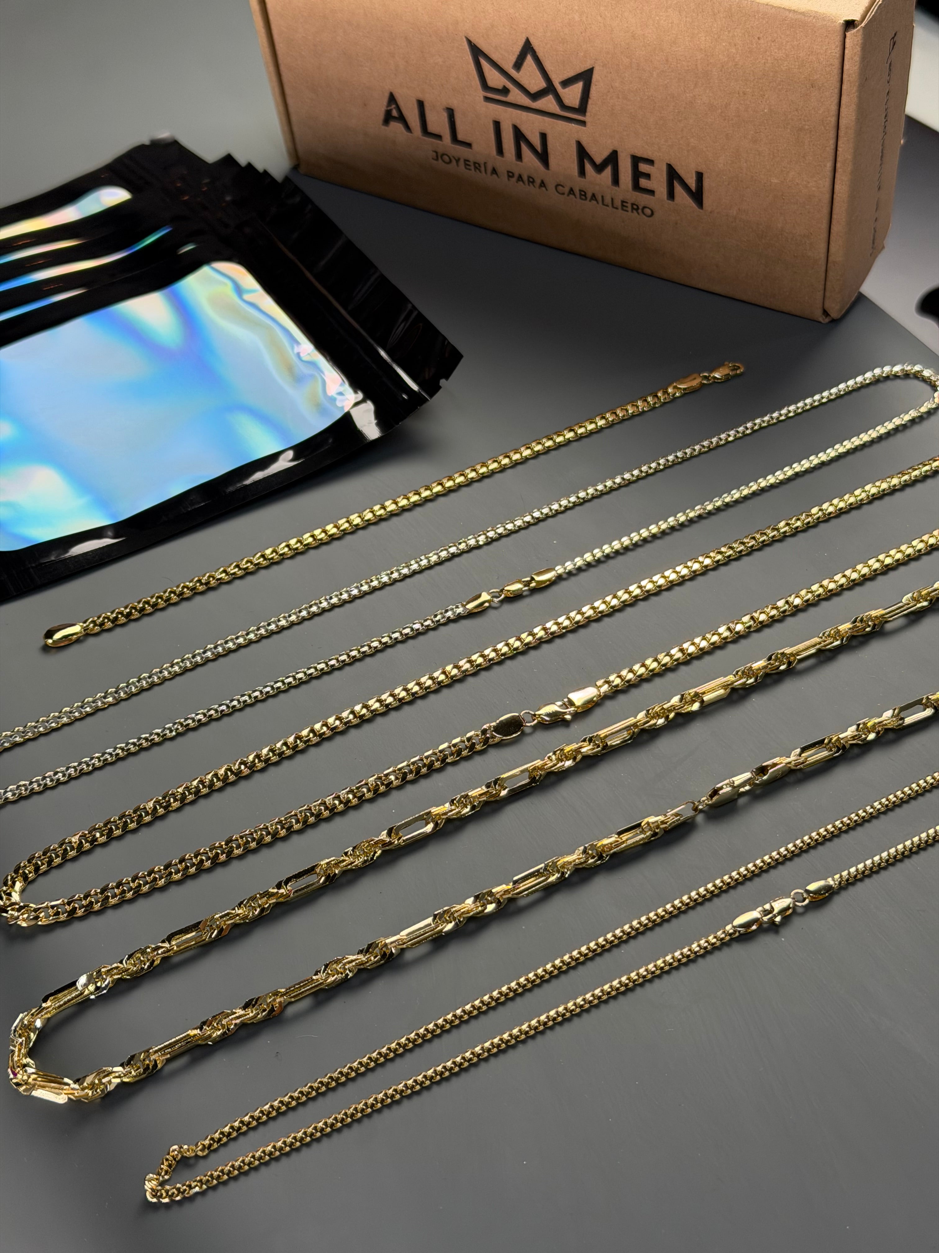 PA EMPEZAR - (4 cadenas, 1 pulsera de regalo)