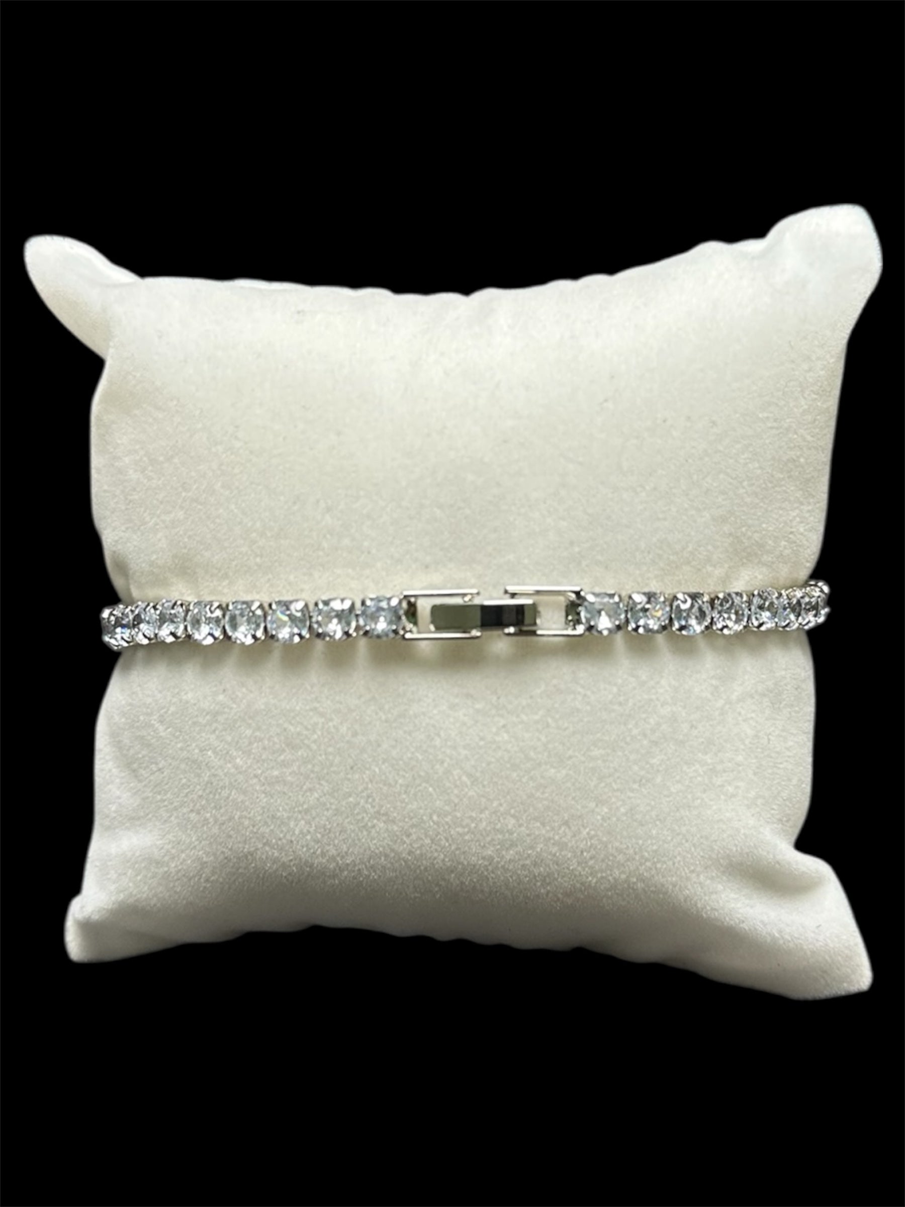 Pulsera Tenis 3 mm Plata