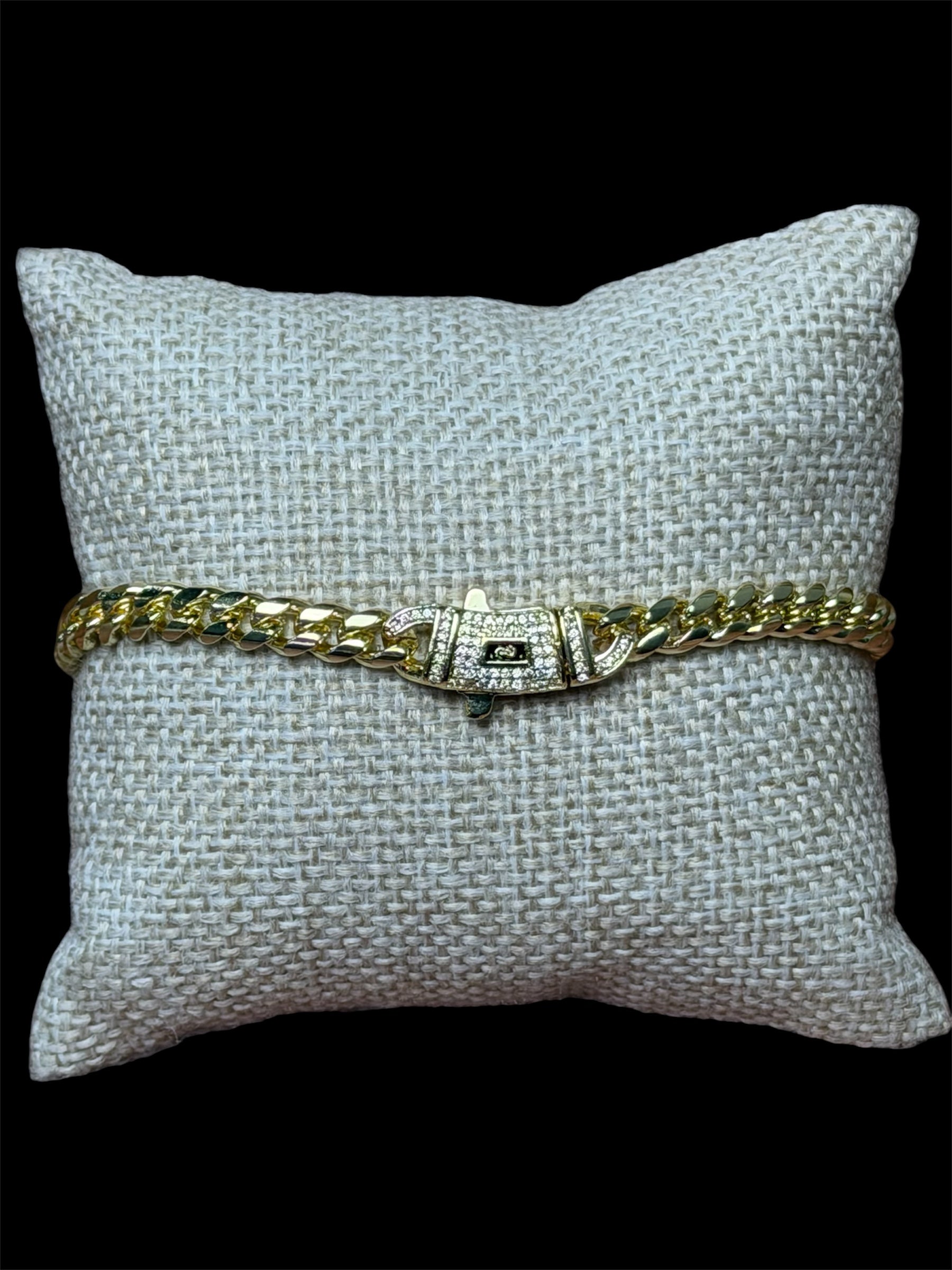 Pulsera MNC 5 mm Dorada