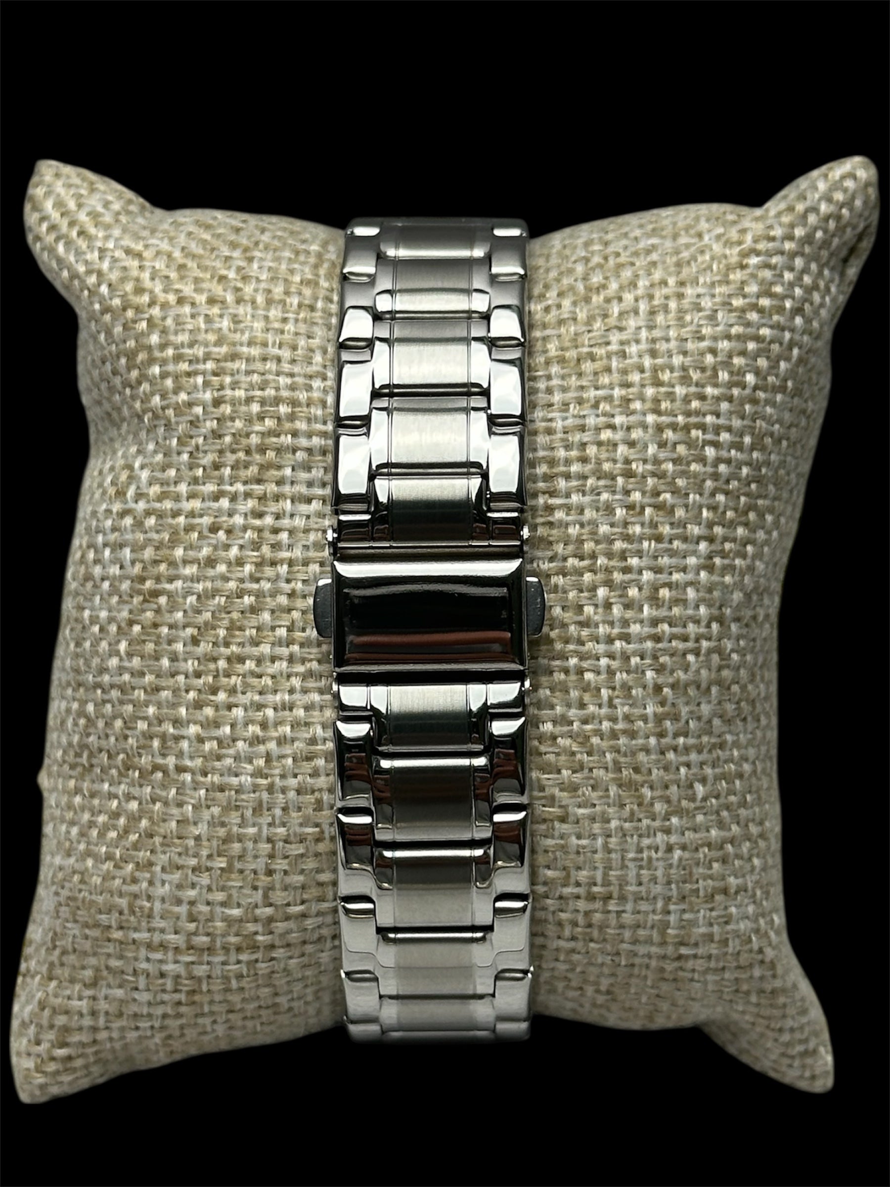 Reloj Automático Plata Transparente