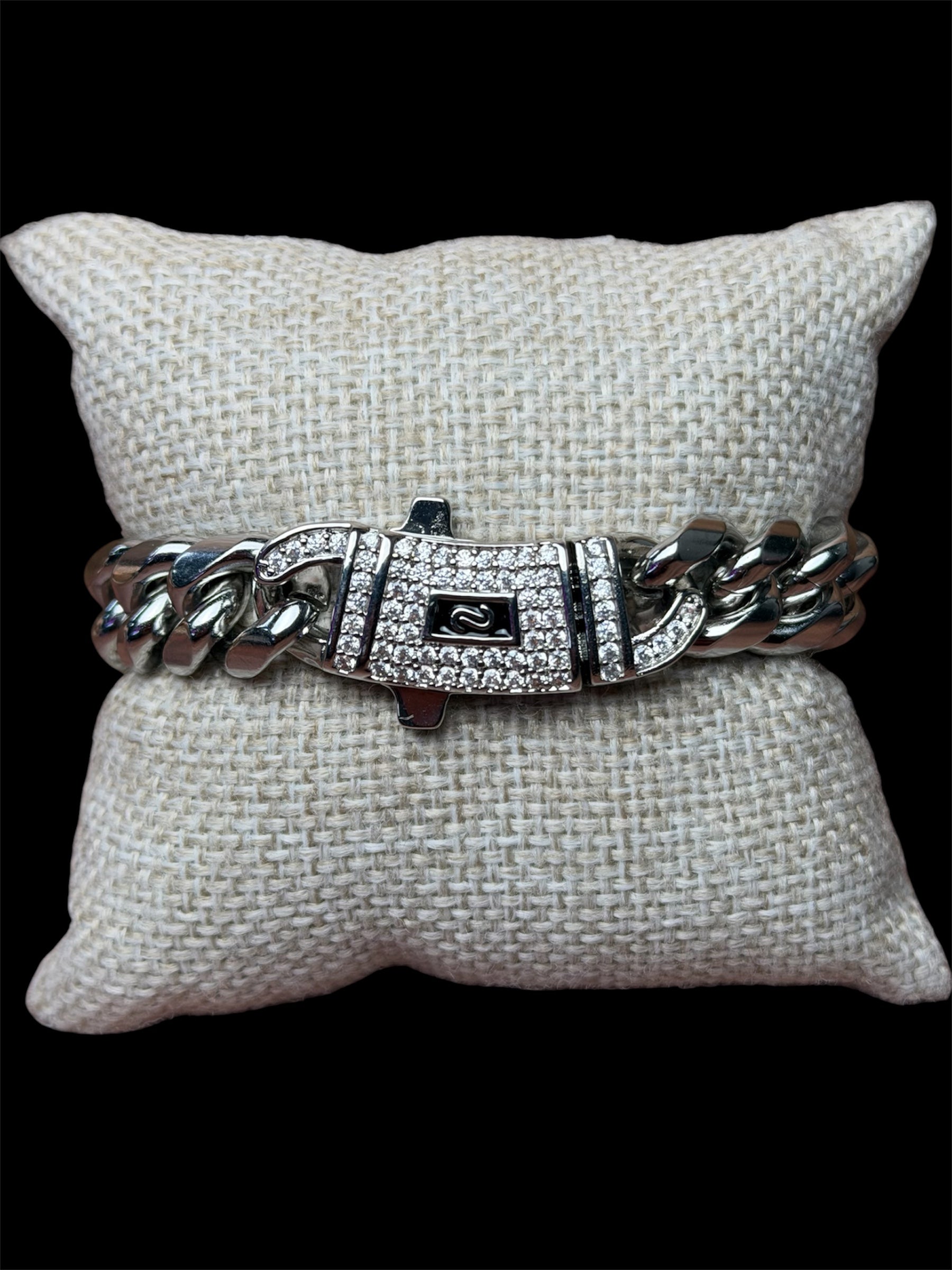 Pulsera MNC 14 mm Plata